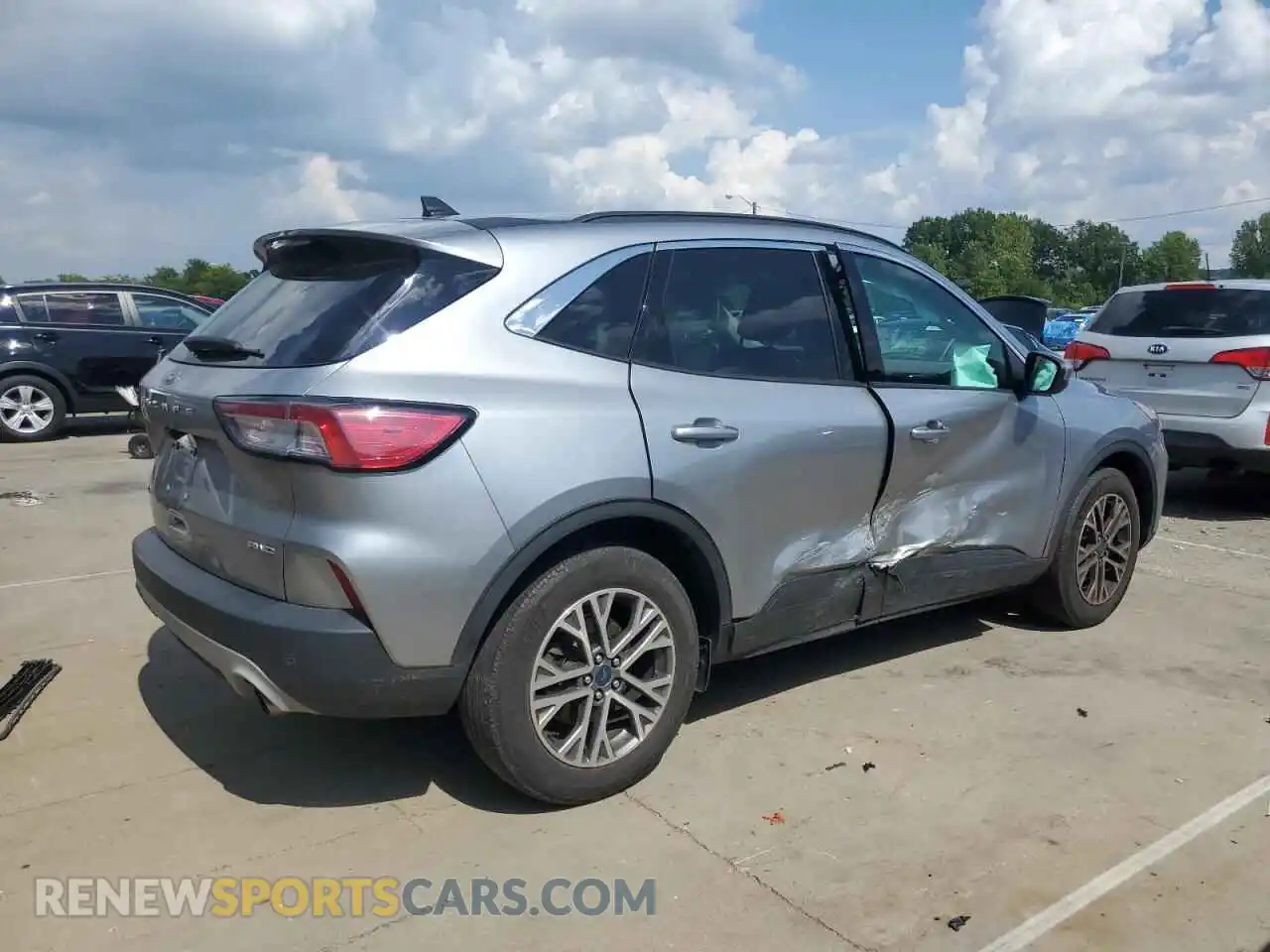 3 Photograph of a damaged car 1FMCU9H69MUB32814 FORD ESCAPE 2021