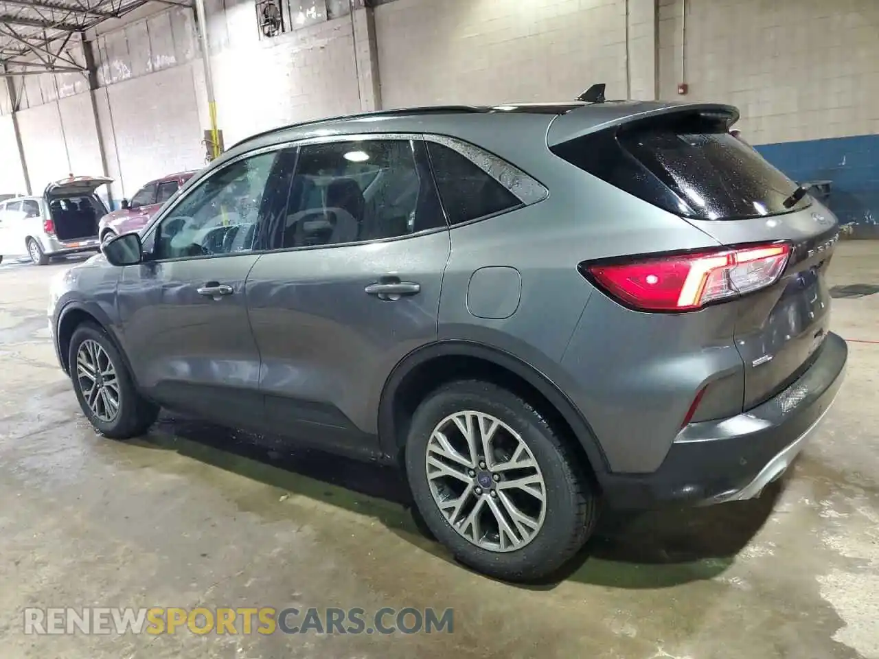 2 Photograph of a damaged car 1FMCU9H6XMUA54401 FORD ESCAPE 2021