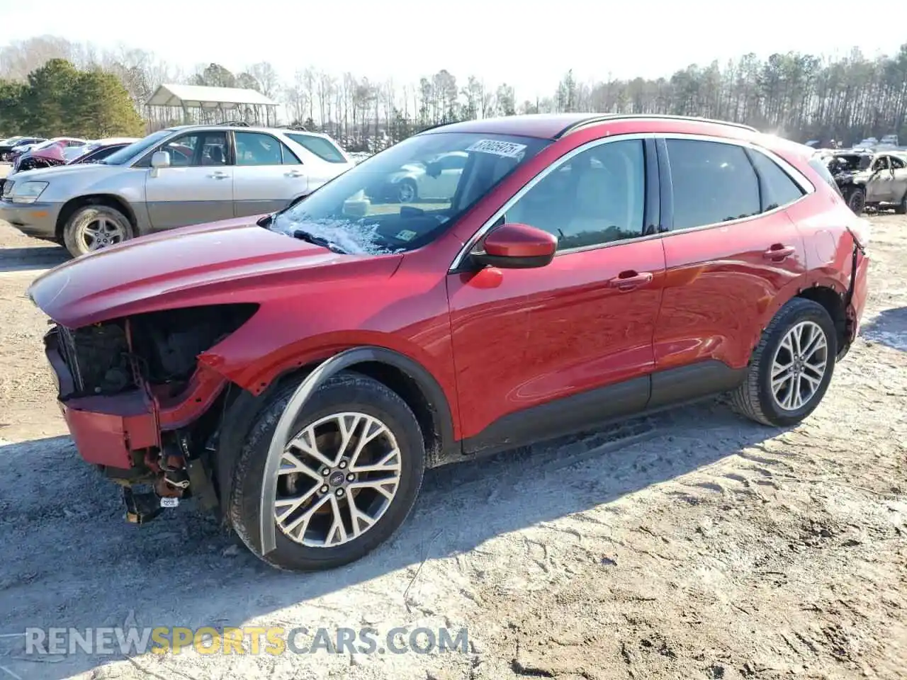 1 Photograph of a damaged car 1FMCU9H6XMUA60859 FORD ESCAPE 2021
