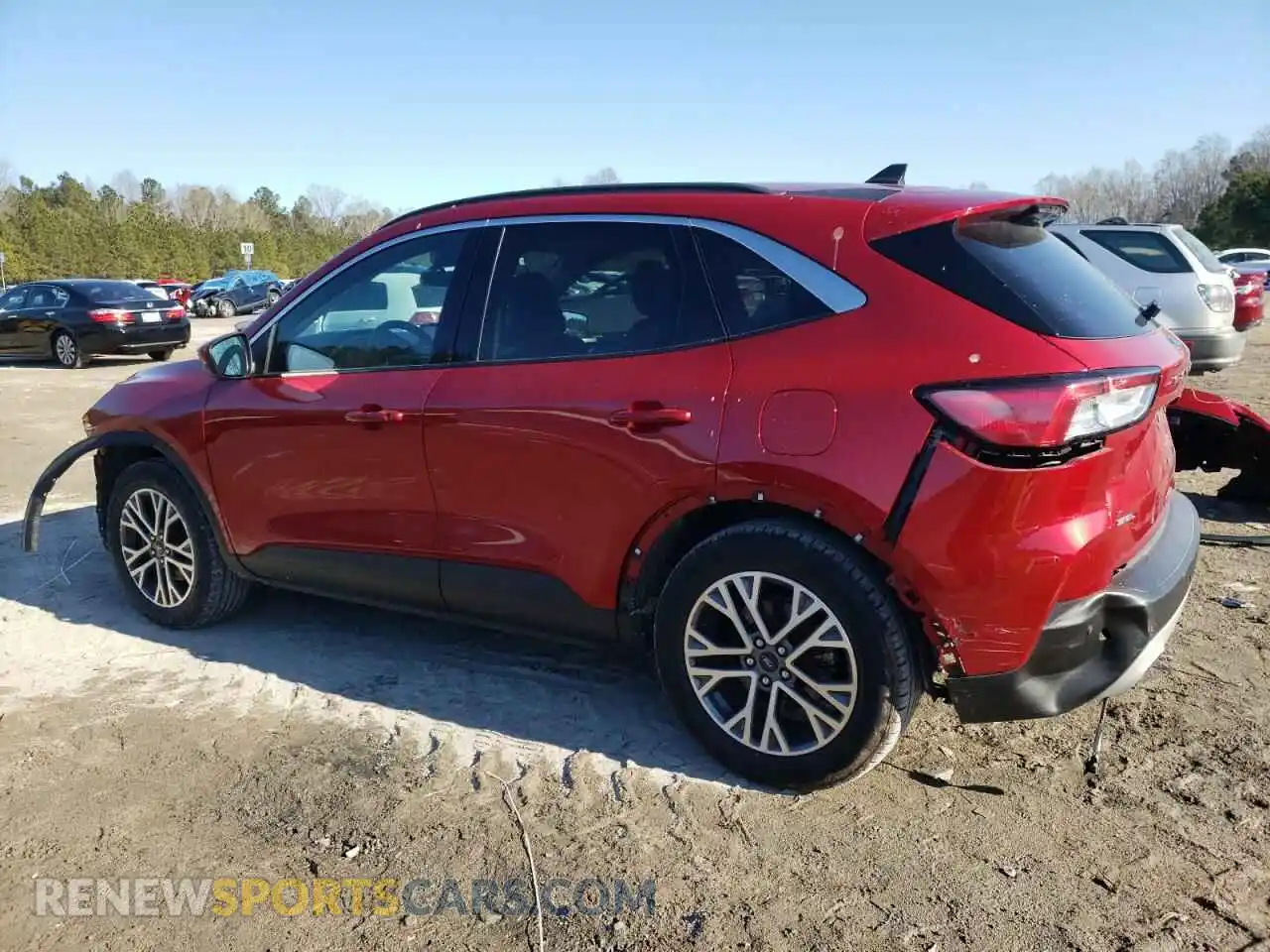 2 Photograph of a damaged car 1FMCU9H6XMUA60859 FORD ESCAPE 2021