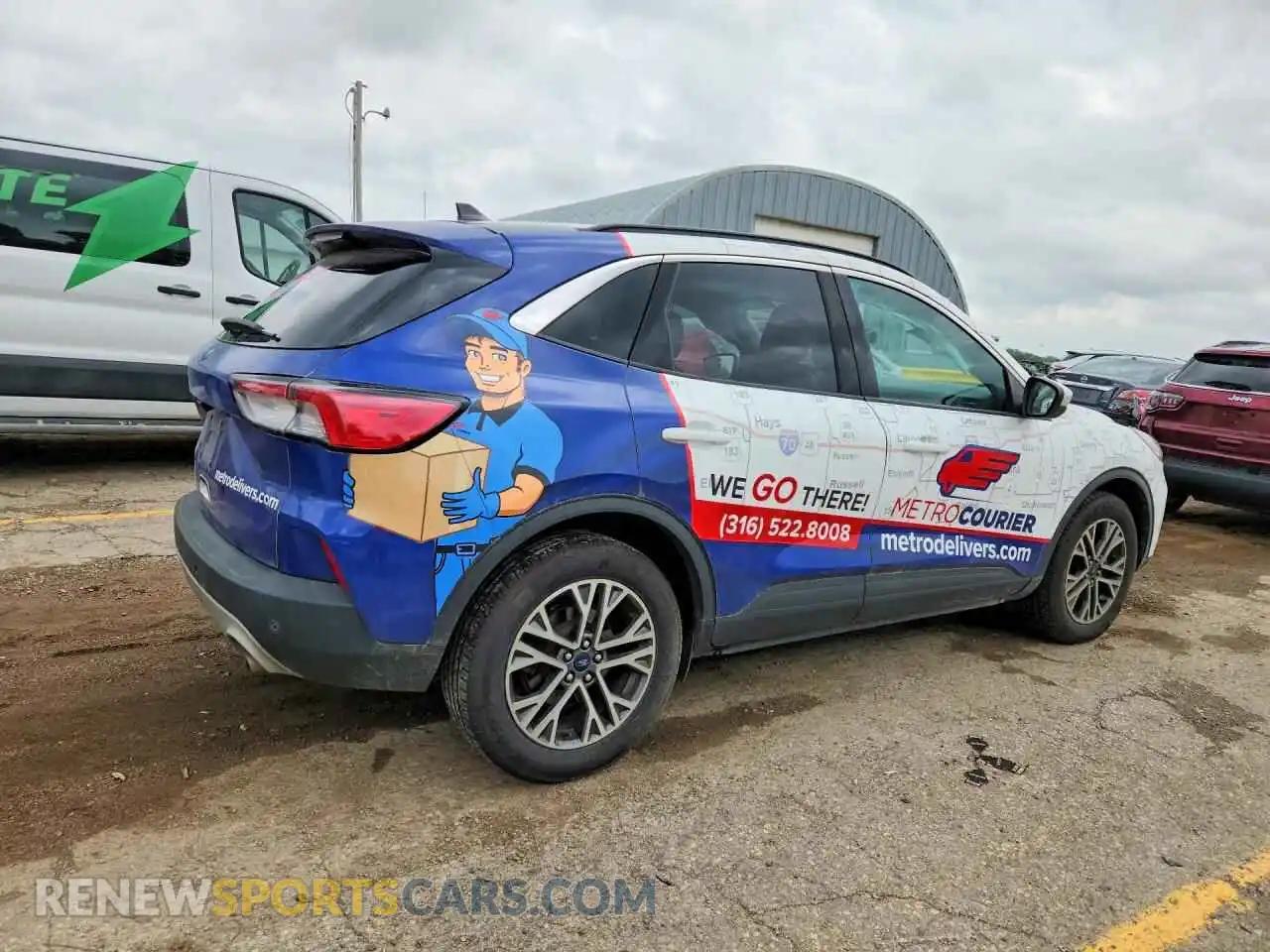 3 Photograph of a damaged car 1FMCU9H6XMUA91349 FORD ESCAPE 2021