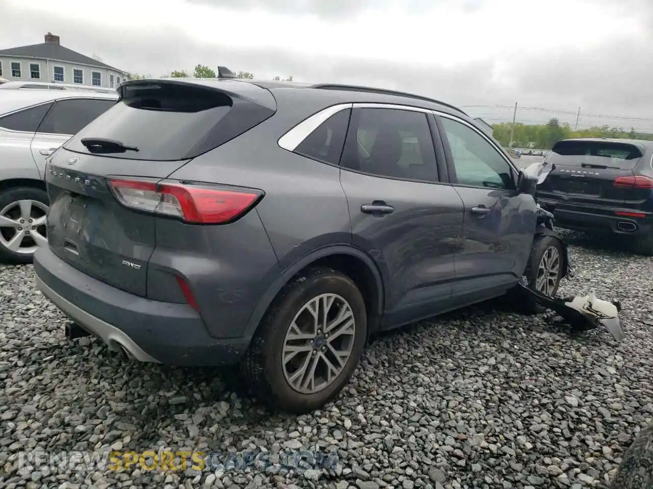 3 Photograph of a damaged car 1FMCU9H90MUA60766 FORD ESCAPE 2021