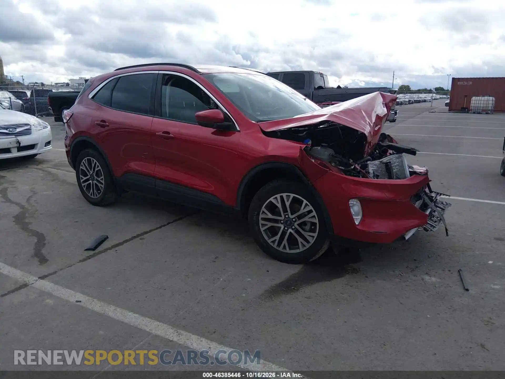 1 Photograph of a damaged car 1FMCU9H91MUA22611 FORD ESCAPE 2021