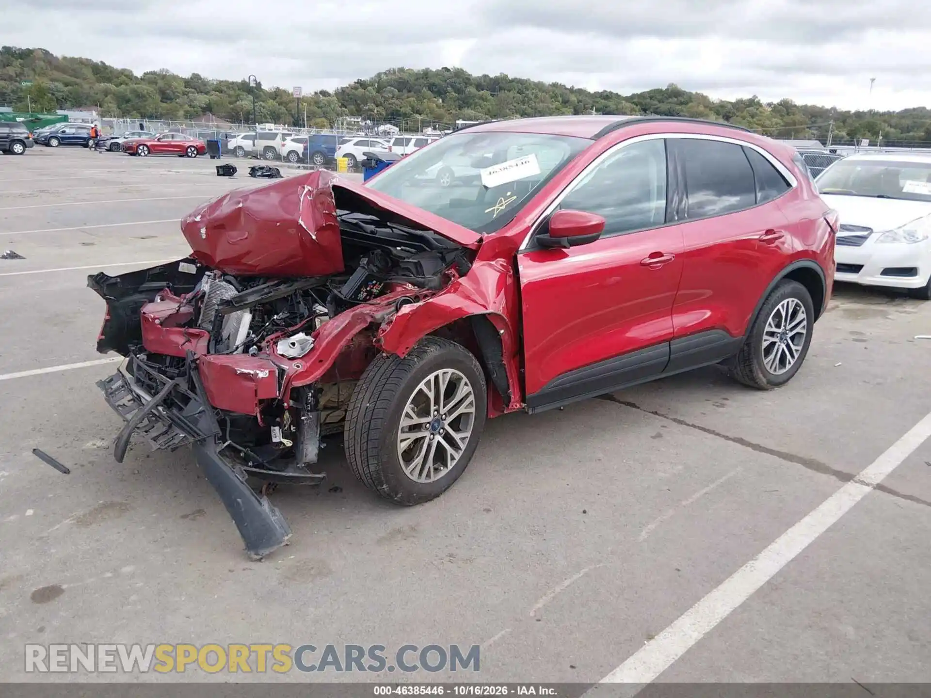 2 Photograph of a damaged car 1FMCU9H91MUA22611 FORD ESCAPE 2021