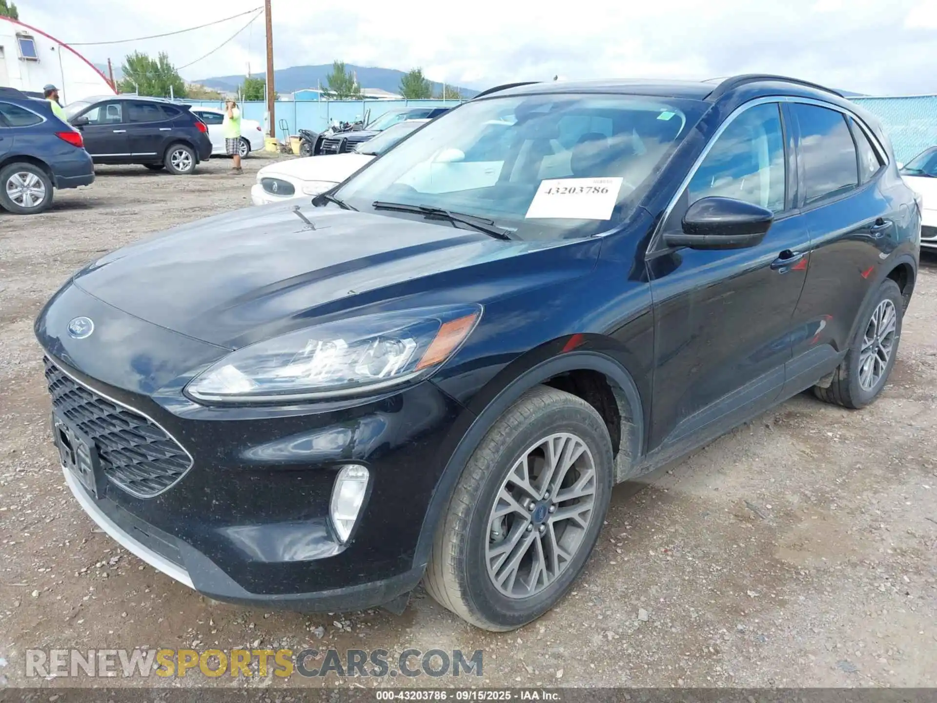 2 Photograph of a damaged car 1FMCU9H91MUA58055 FORD ESCAPE 2021