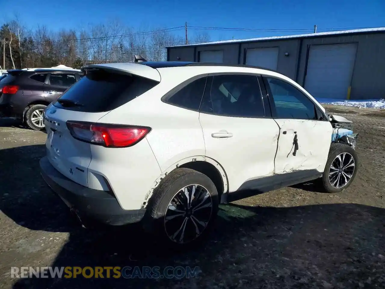 3 Photograph of a damaged car 1FMCU9H96MUA18943 FORD ESCAPE 2021