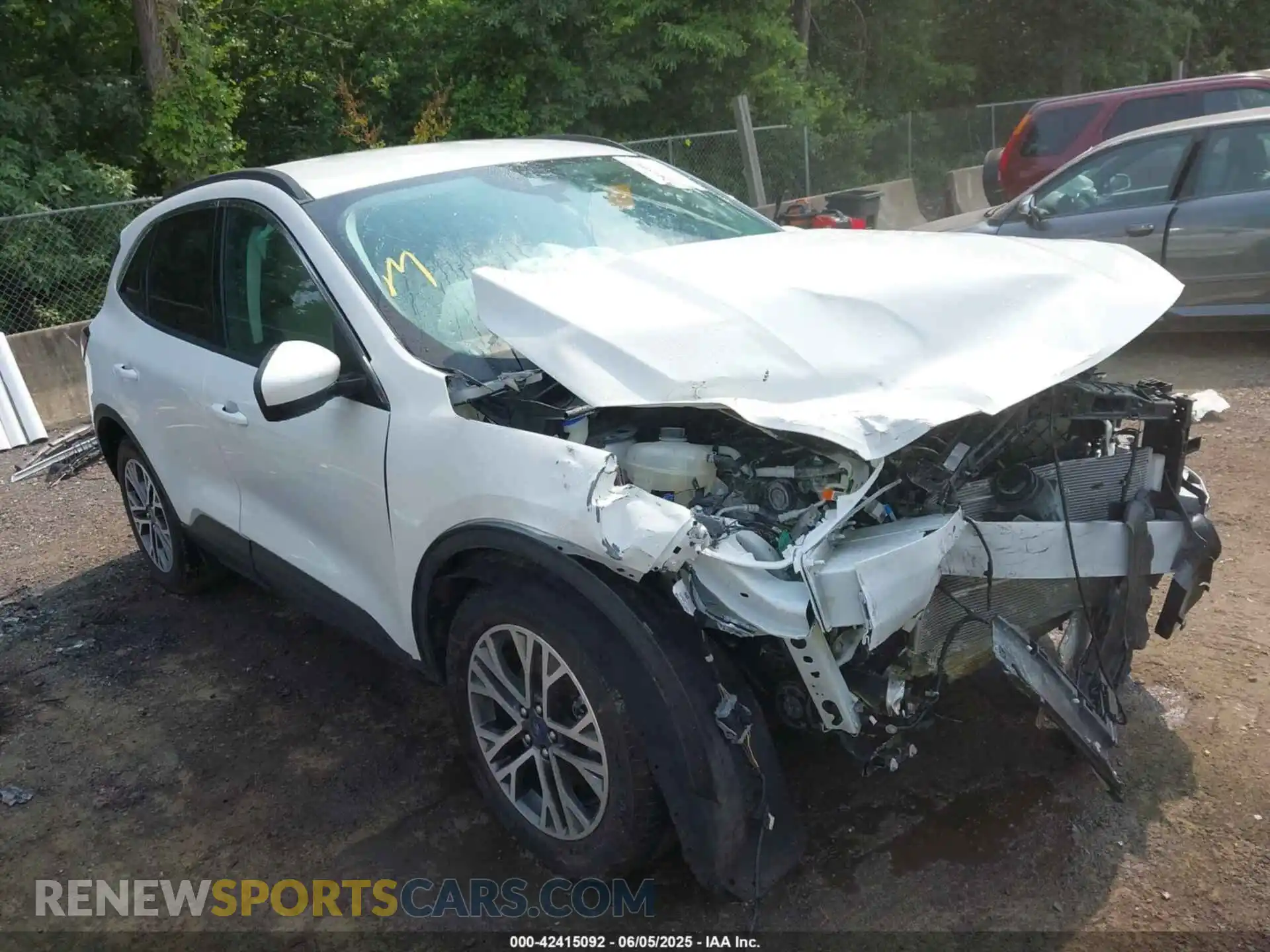 1 Photograph of a damaged car 1FMCU9H96MUA29280 FORD ESCAPE 2021
