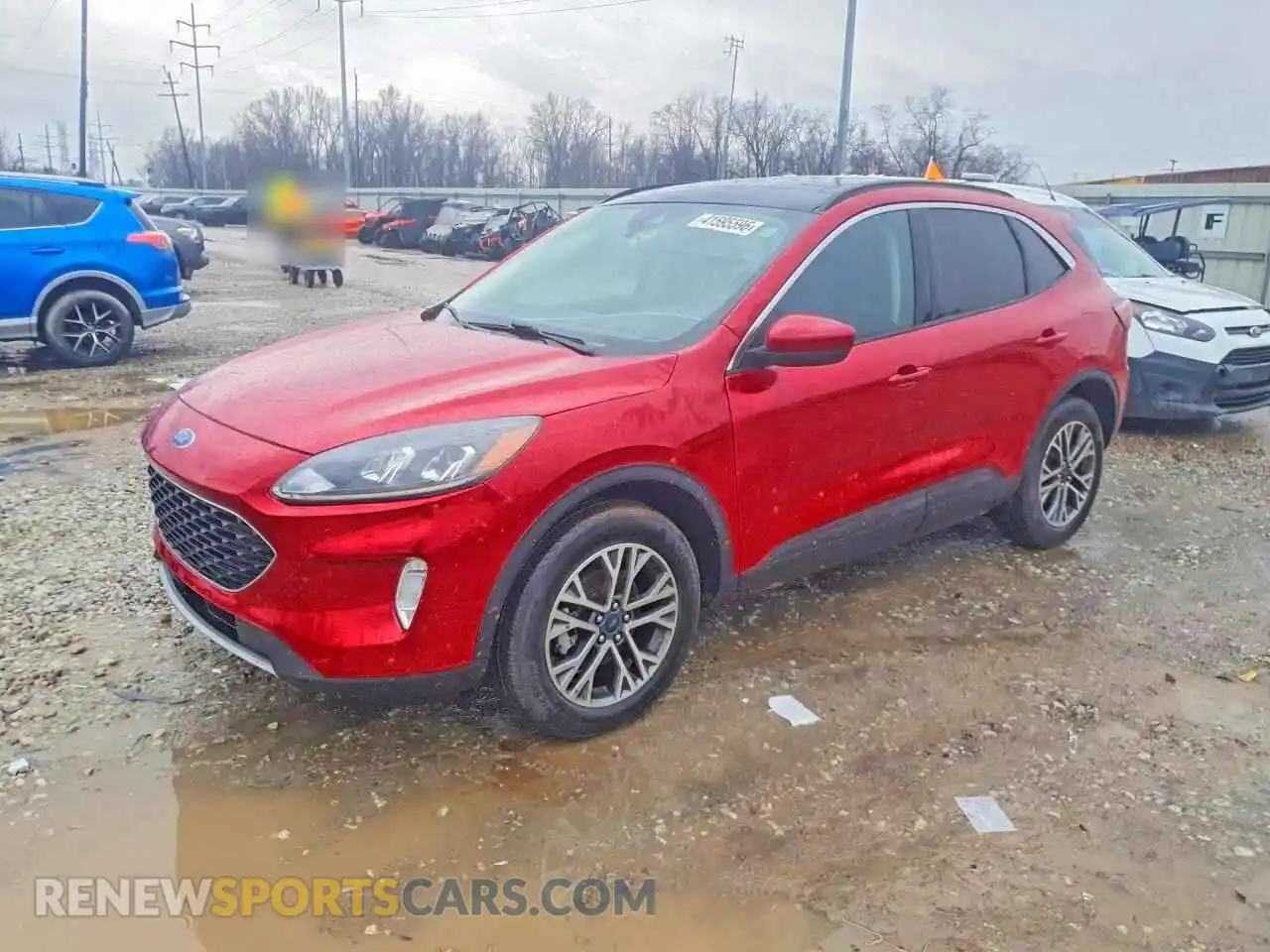 1 Photograph of a damaged car 1FMCU9H97MUA32625 FORD ESCAPE 2021