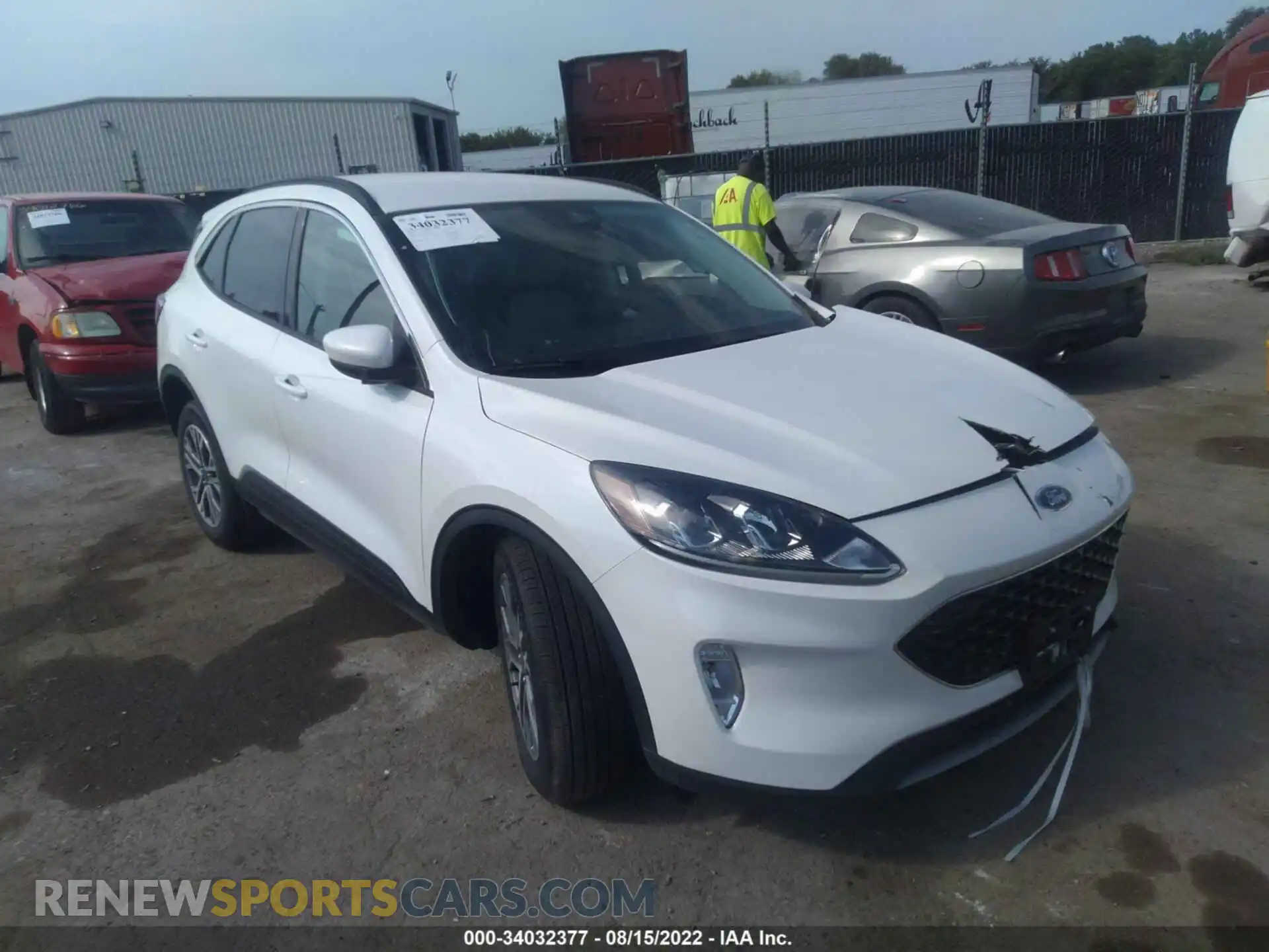 1 Photograph of a damaged car 1FMCU9H97MUA92923 FORD ESCAPE 2021