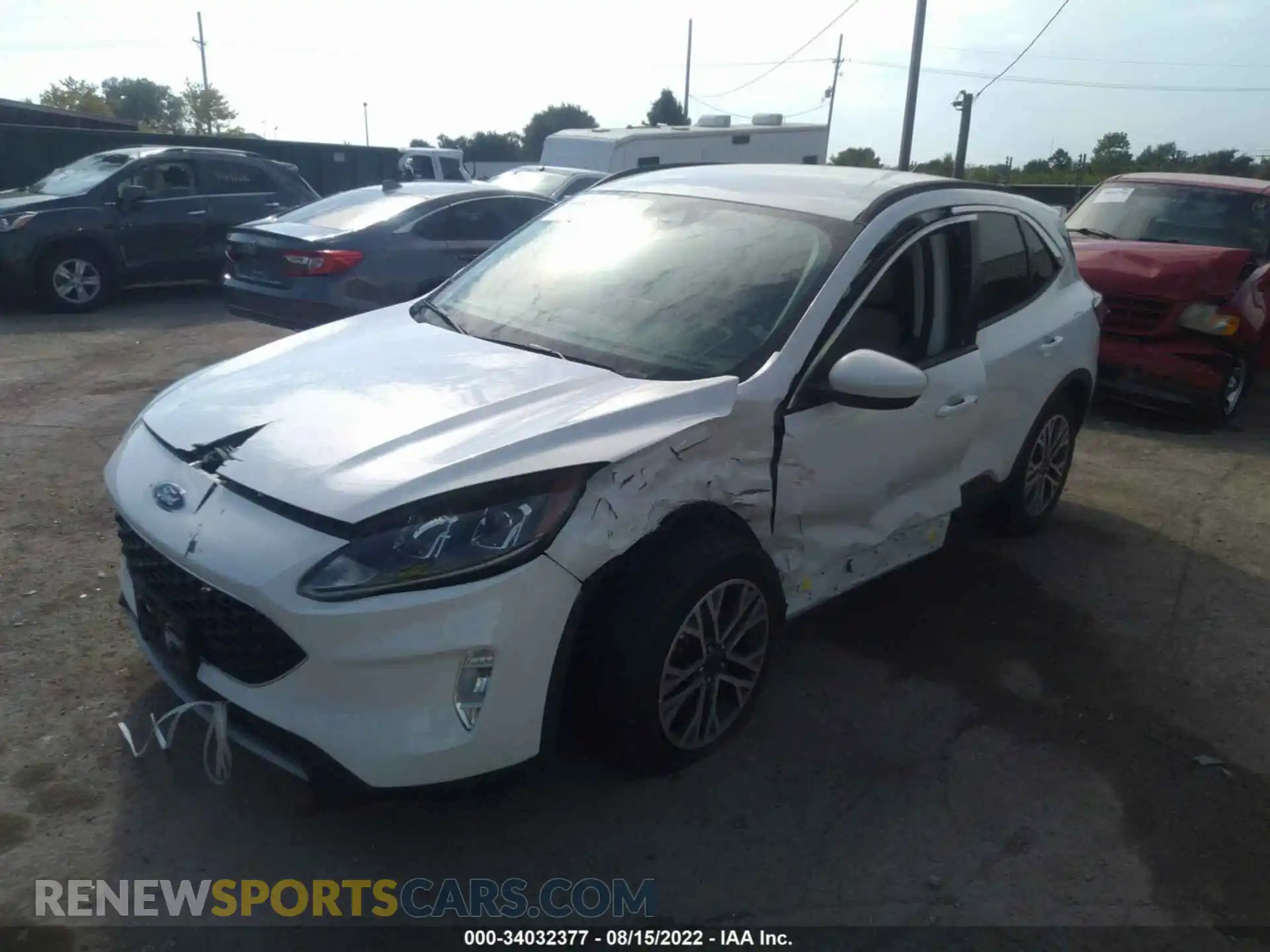 2 Photograph of a damaged car 1FMCU9H97MUA92923 FORD ESCAPE 2021