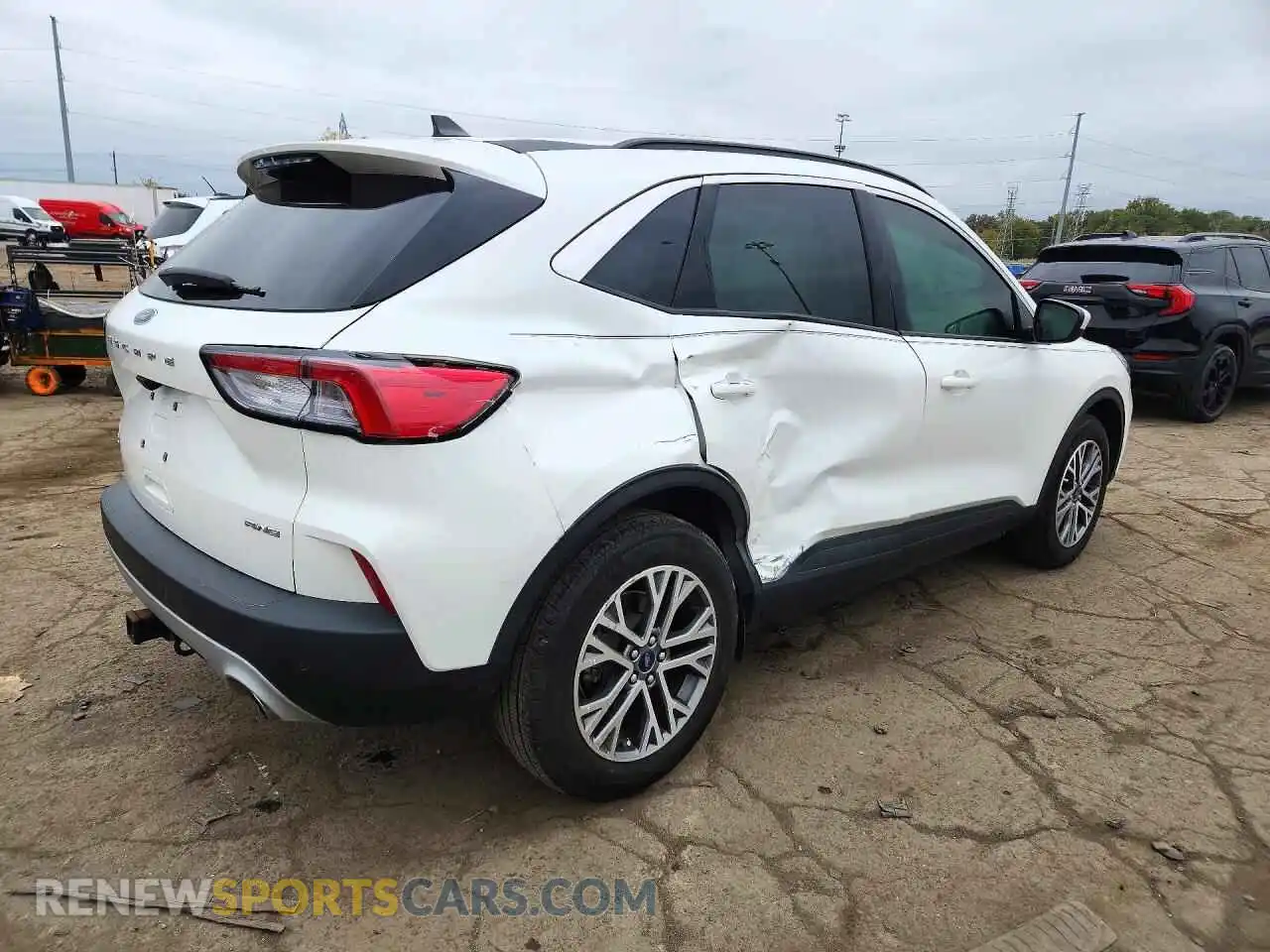3 Photograph of a damaged car 1FMCU9H99MUB03081 FORD ESCAPE 2021
