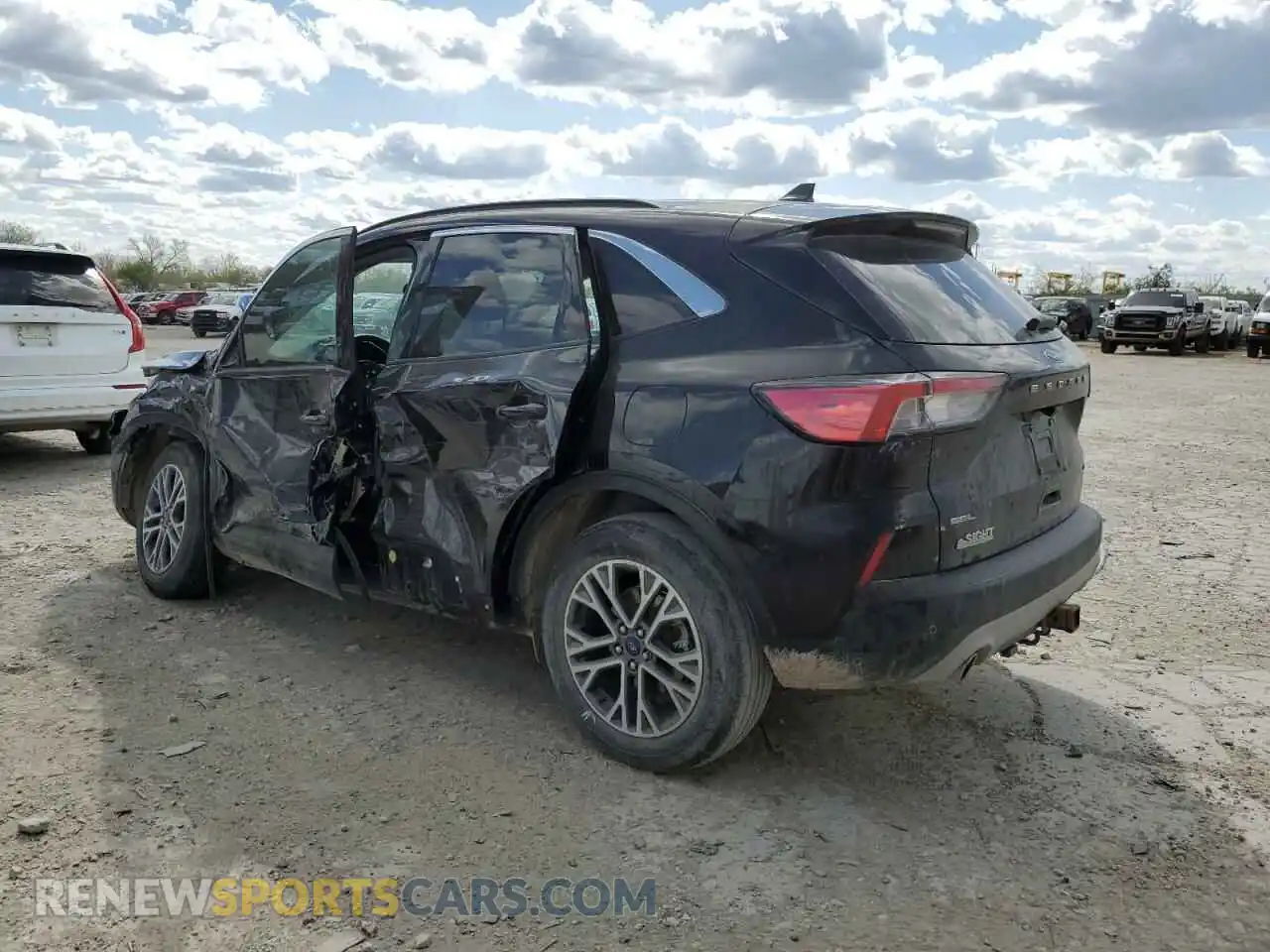 2 Photograph of a damaged car 1FMCU9H9XMUA79454 FORD ESCAPE 2021