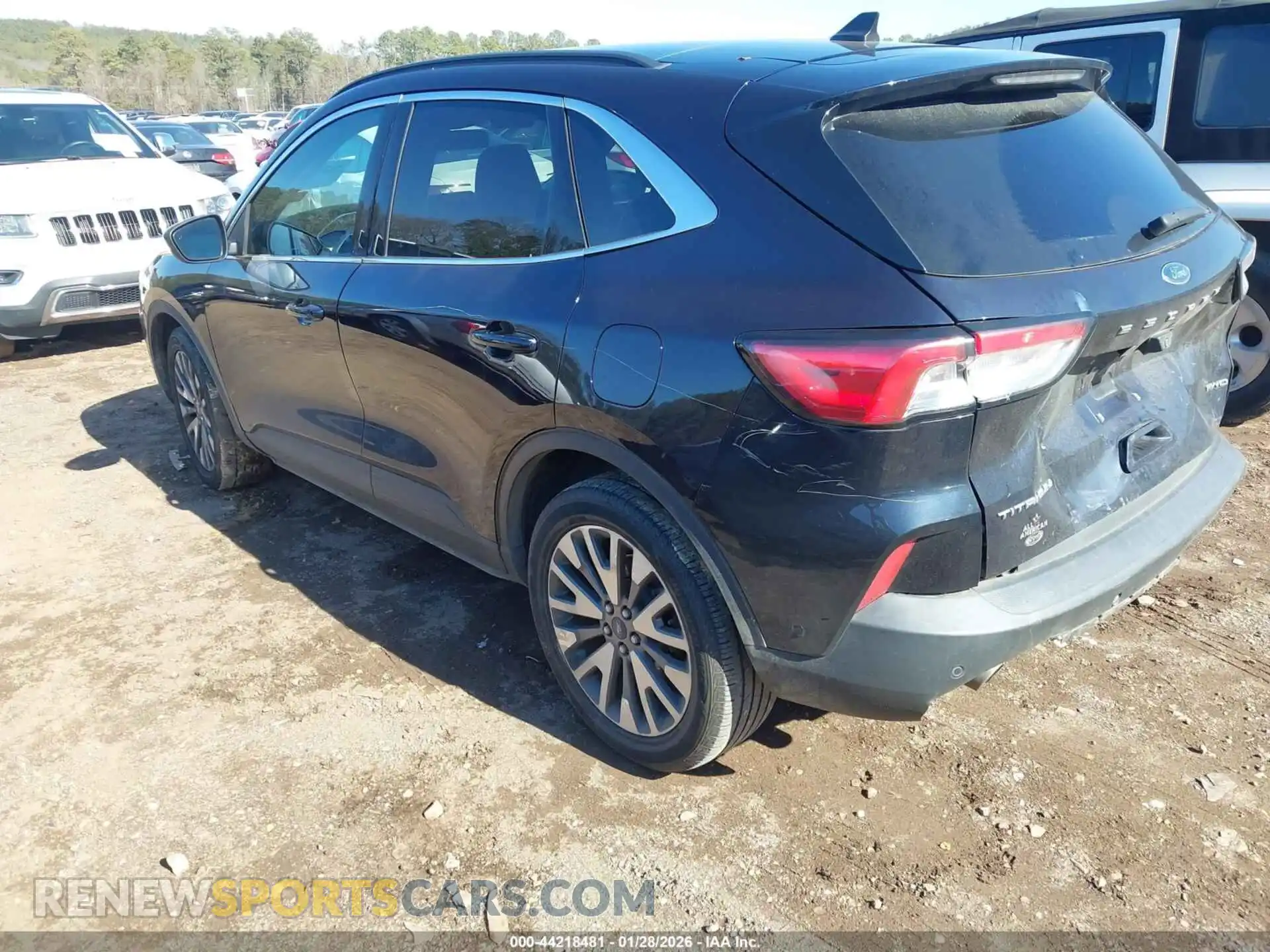 3 Photograph of a damaged car 1FMCU9J91MUA57255 FORD ESCAPE 2021
