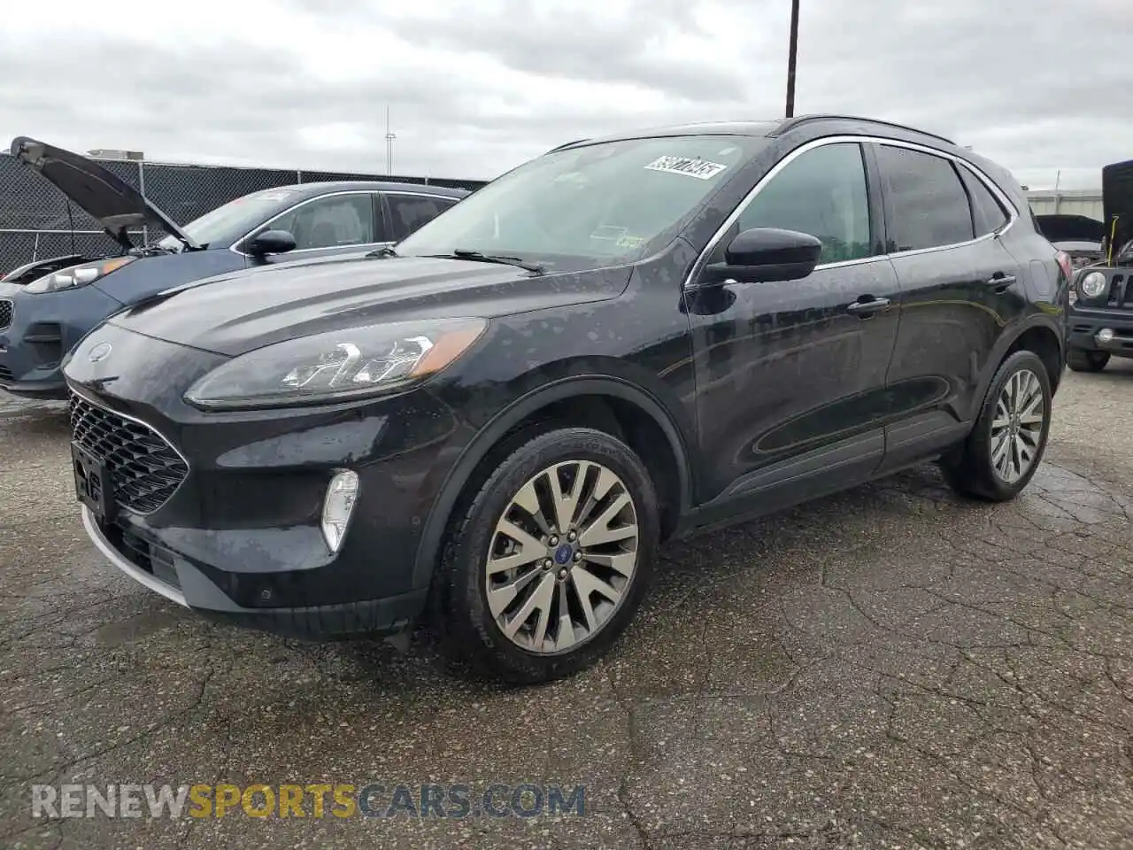 1 Photograph of a damaged car 1FMCU9J92MUA57748 FORD ESCAPE 2021