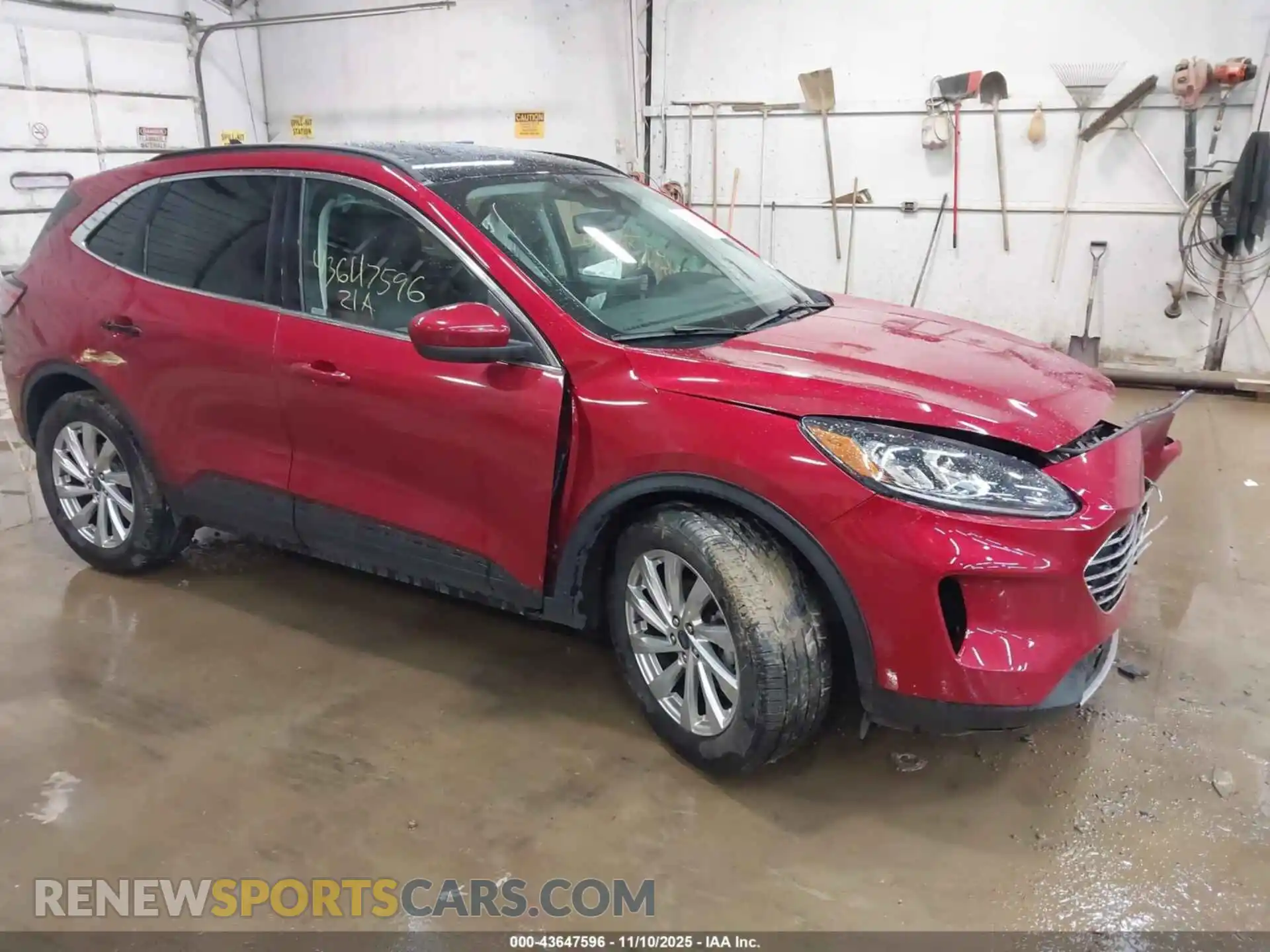 1 Photograph of a damaged car 1FMCU9J93MUA62196 FORD ESCAPE 2021