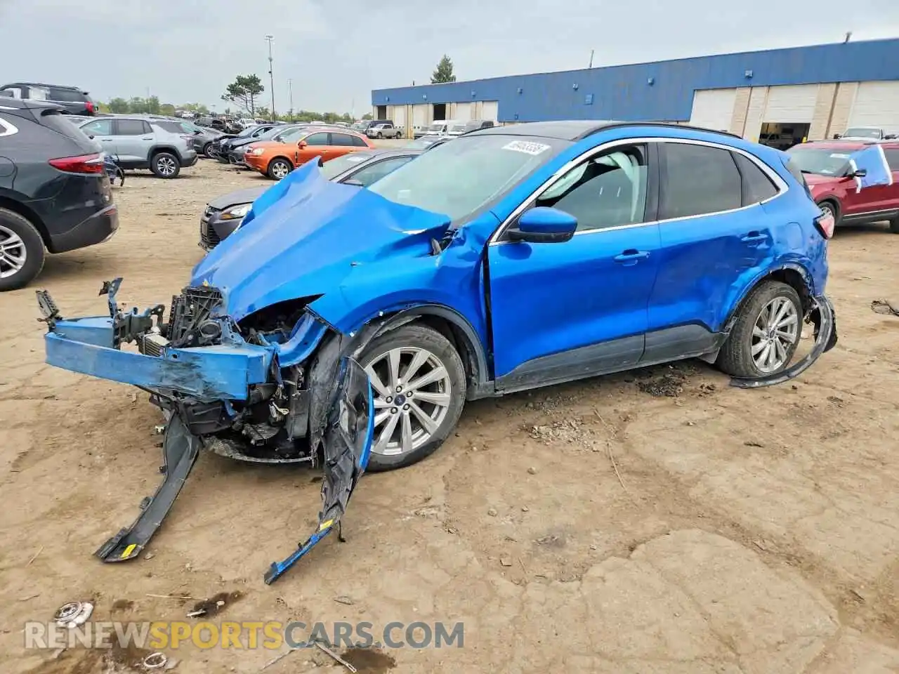 1 Photograph of a damaged car 1FMCU9J98MUA06495 FORD ESCAPE 2021