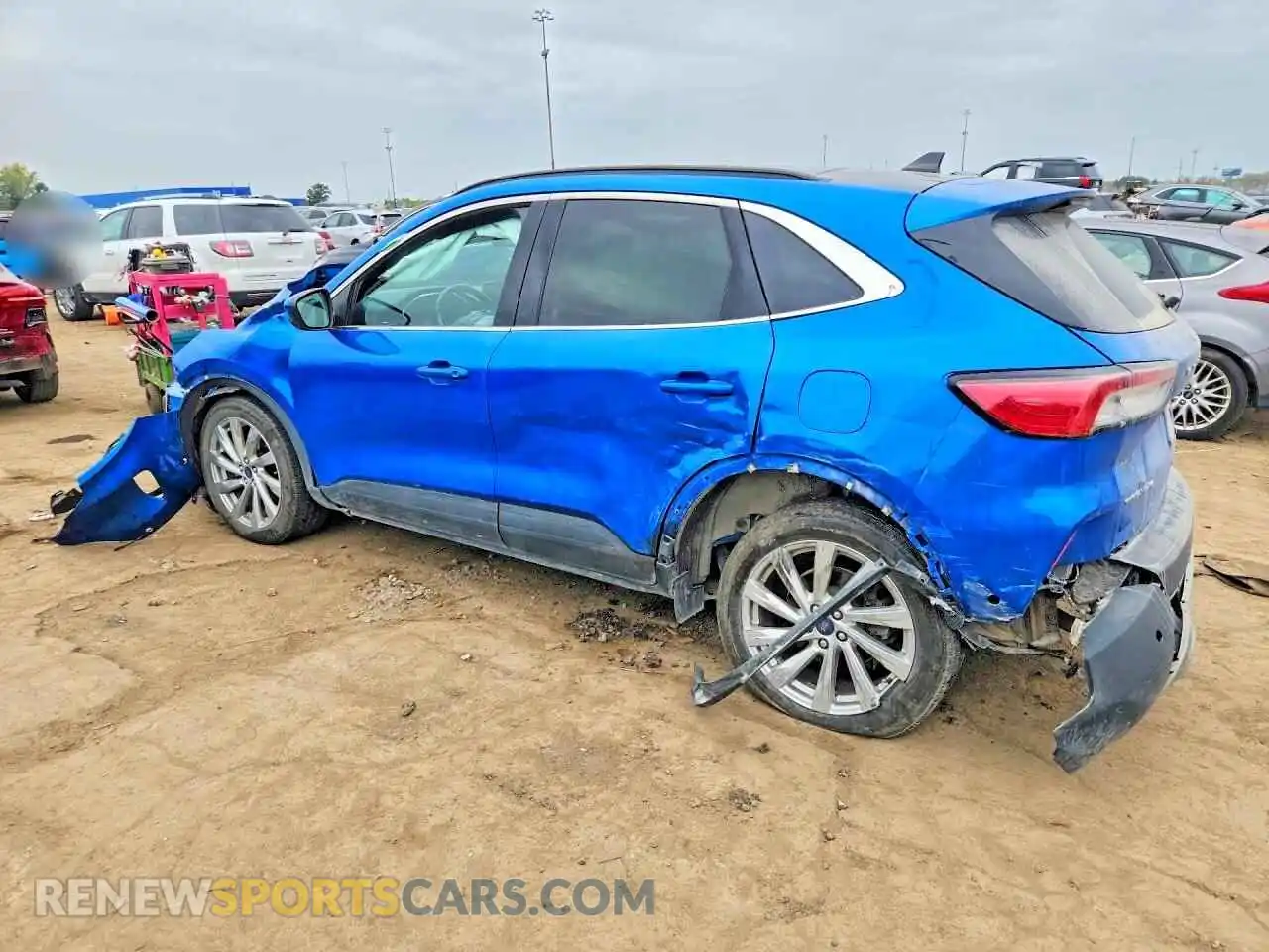 2 Photograph of a damaged car 1FMCU9J98MUA06495 FORD ESCAPE 2021