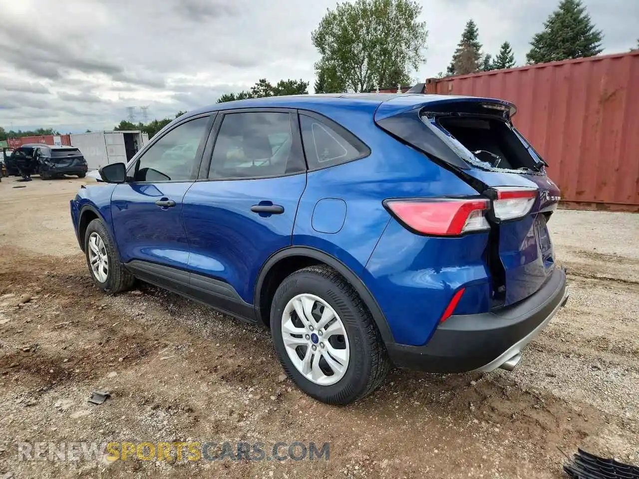 2 fotografías del automóvil dañado 1FMCU0F60NUA30754 FORD ESCAPE 2022