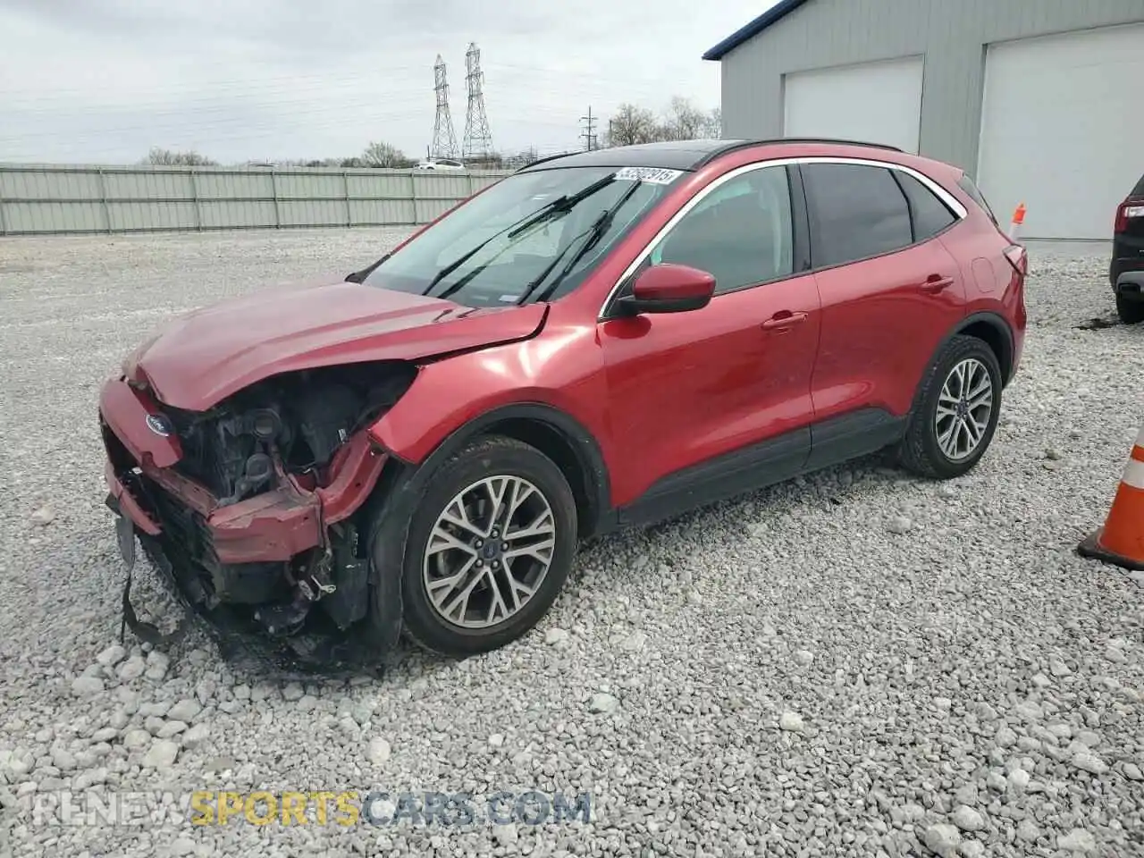 1 Photograph of a damaged car 1FMCU0H64NUB07042 FORD ESCAPE 2022