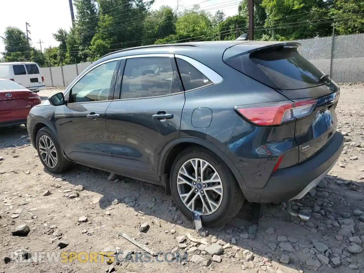 2 Photograph of a damaged car 1FMCU9CZXNUA93444 FORD ESCAPE 2022