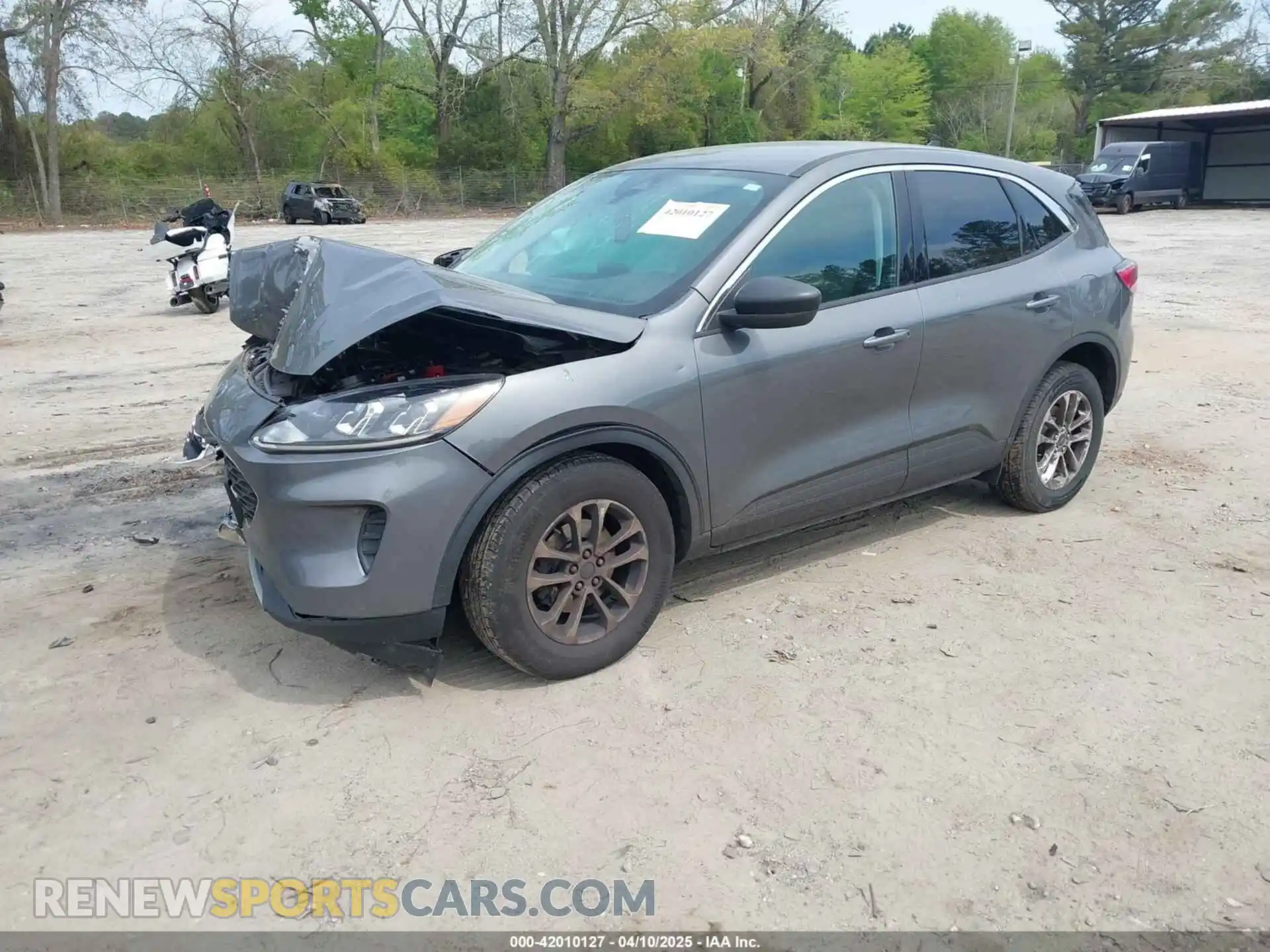 2 Photograph of a damaged car 1FMCU9G64NUB95256 FORD ESCAPE 2022