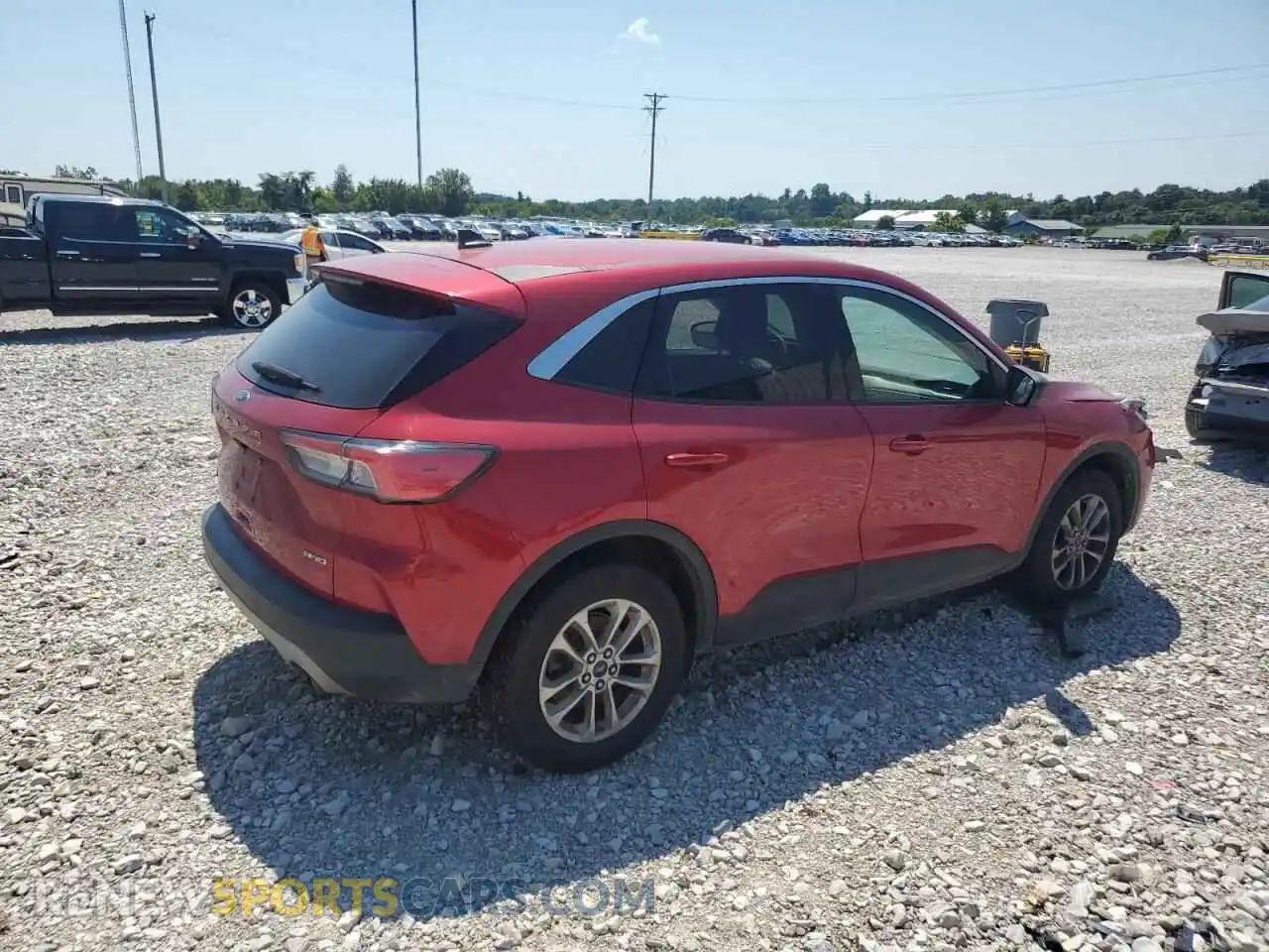 3 Фотография поврежденного автомобиля 1FMCU9G66NUA08986 FORD ESCAPE 2022