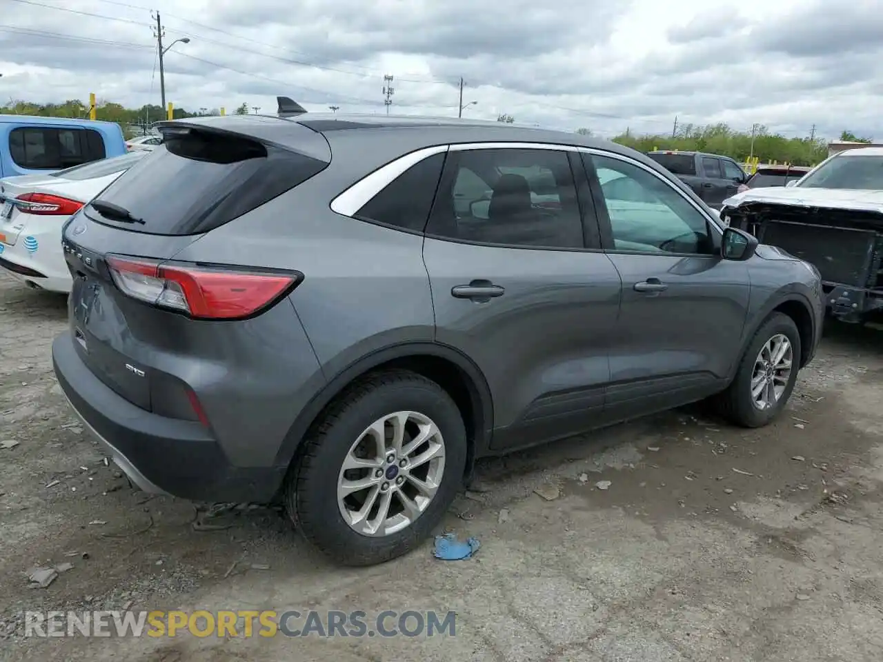 3 Photograph of a damaged car 1FMCU9G66NUA65415 FORD ESCAPE 2022