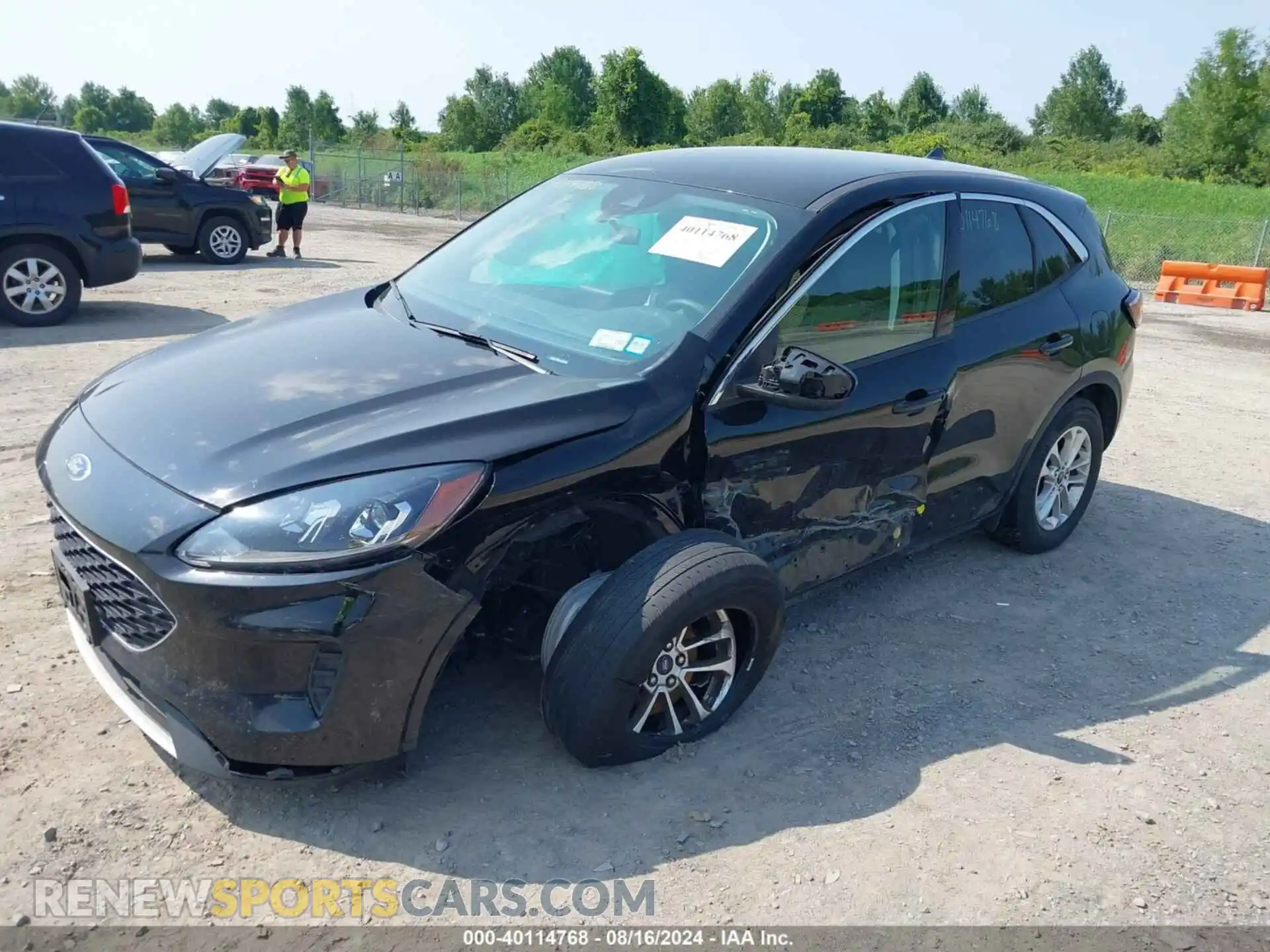 2 Photograph of a damaged car 1FMCU9G66NUB05007 FORD ESCAPE 2022