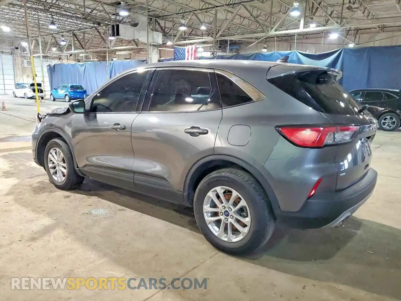 2 Photograph of a damaged car 1FMCU9G66NUB70858 FORD ESCAPE 2022