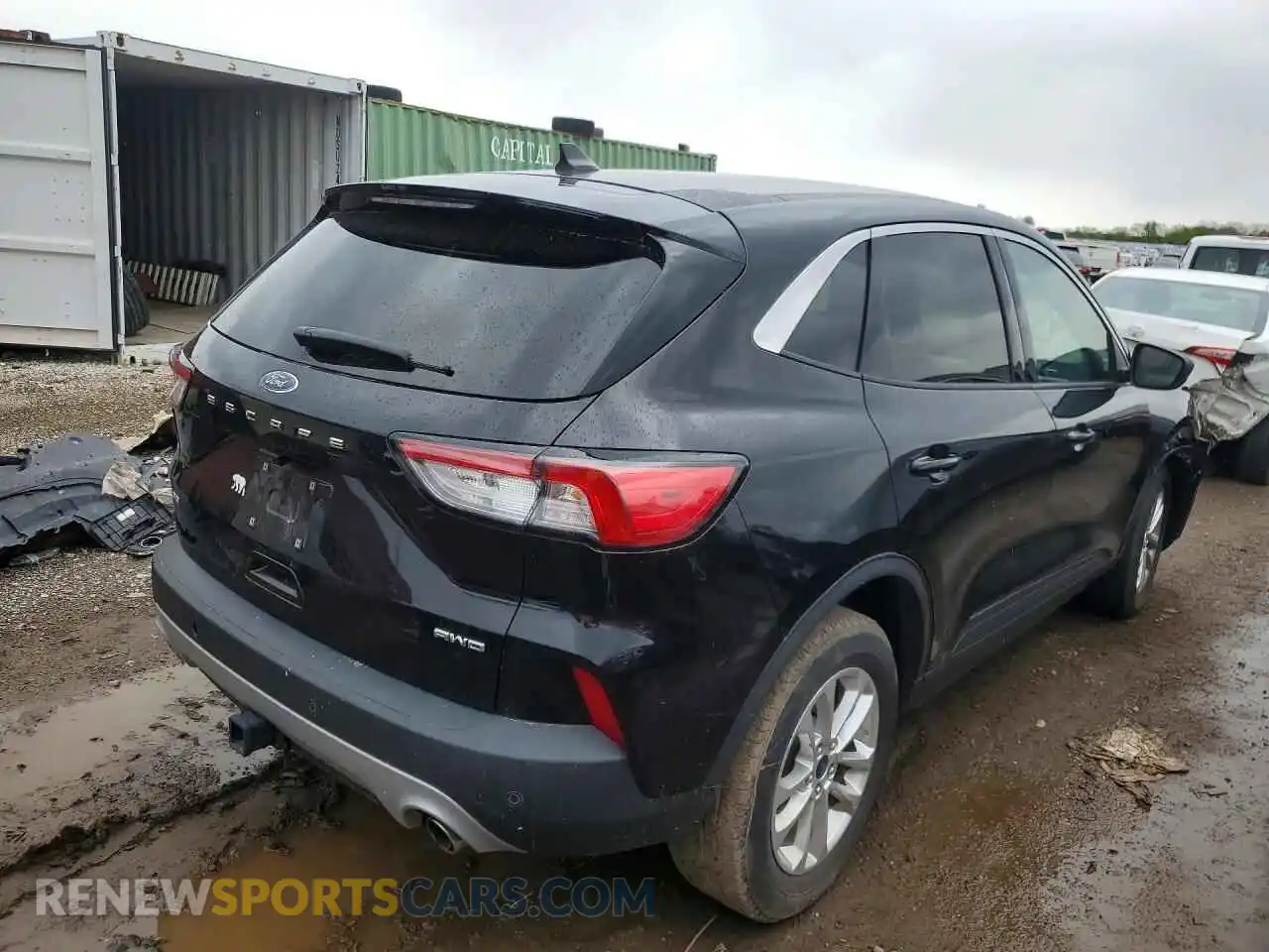 3 fotografías del automóvil dañado 1FMCU9G69NUA65070 FORD ESCAPE 2022
