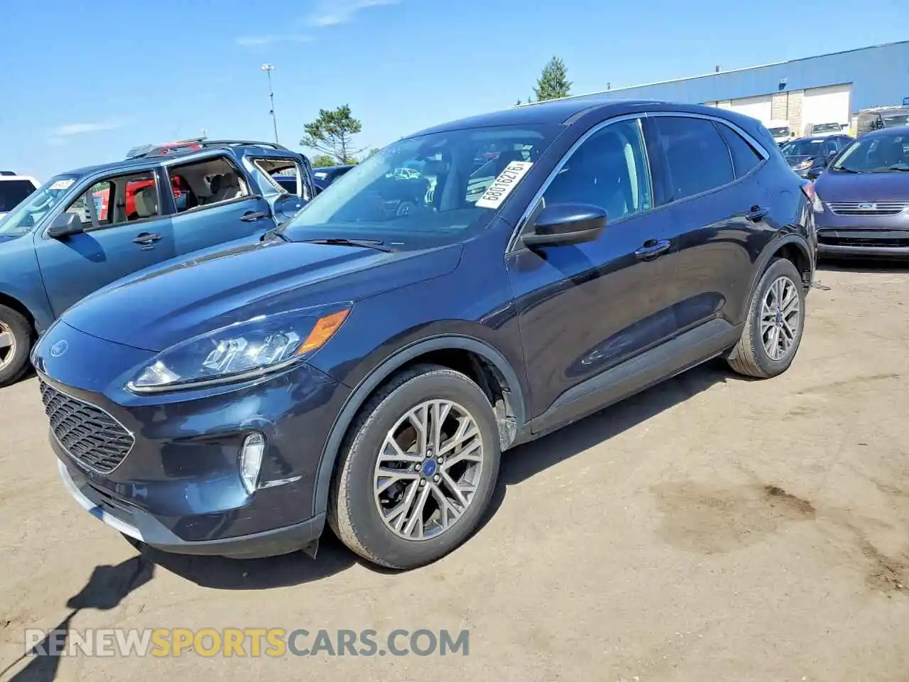1 Photograph of a damaged car 1FMCU9H65NUA27155 FORD ESCAPE 2022