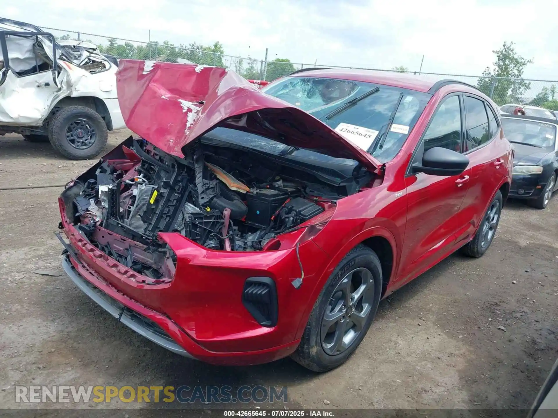 2 Photograph of a damaged car 1FMCU0MN9PUA64978 FORD ESCAPE 2023