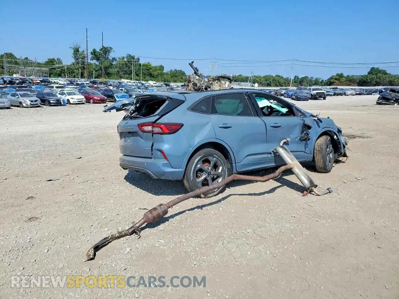 3 Photograph of a damaged car 1FMCU9MN3PUB16738 FORD ESCAPE 2023