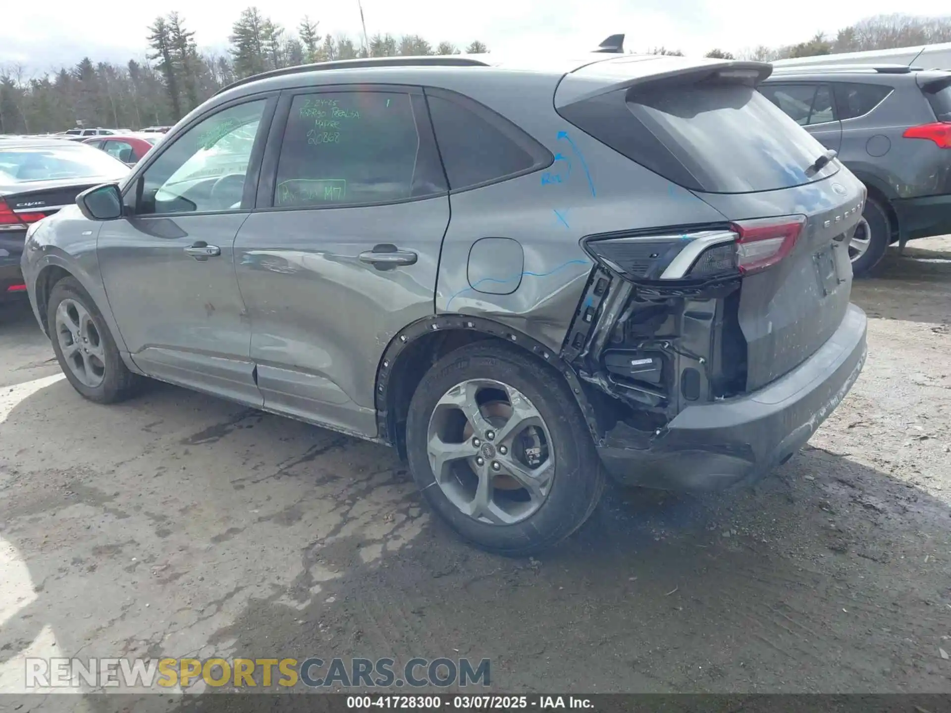 3 Photograph of a damaged car 1FMCU9MNXPUB20009 FORD ESCAPE 2023