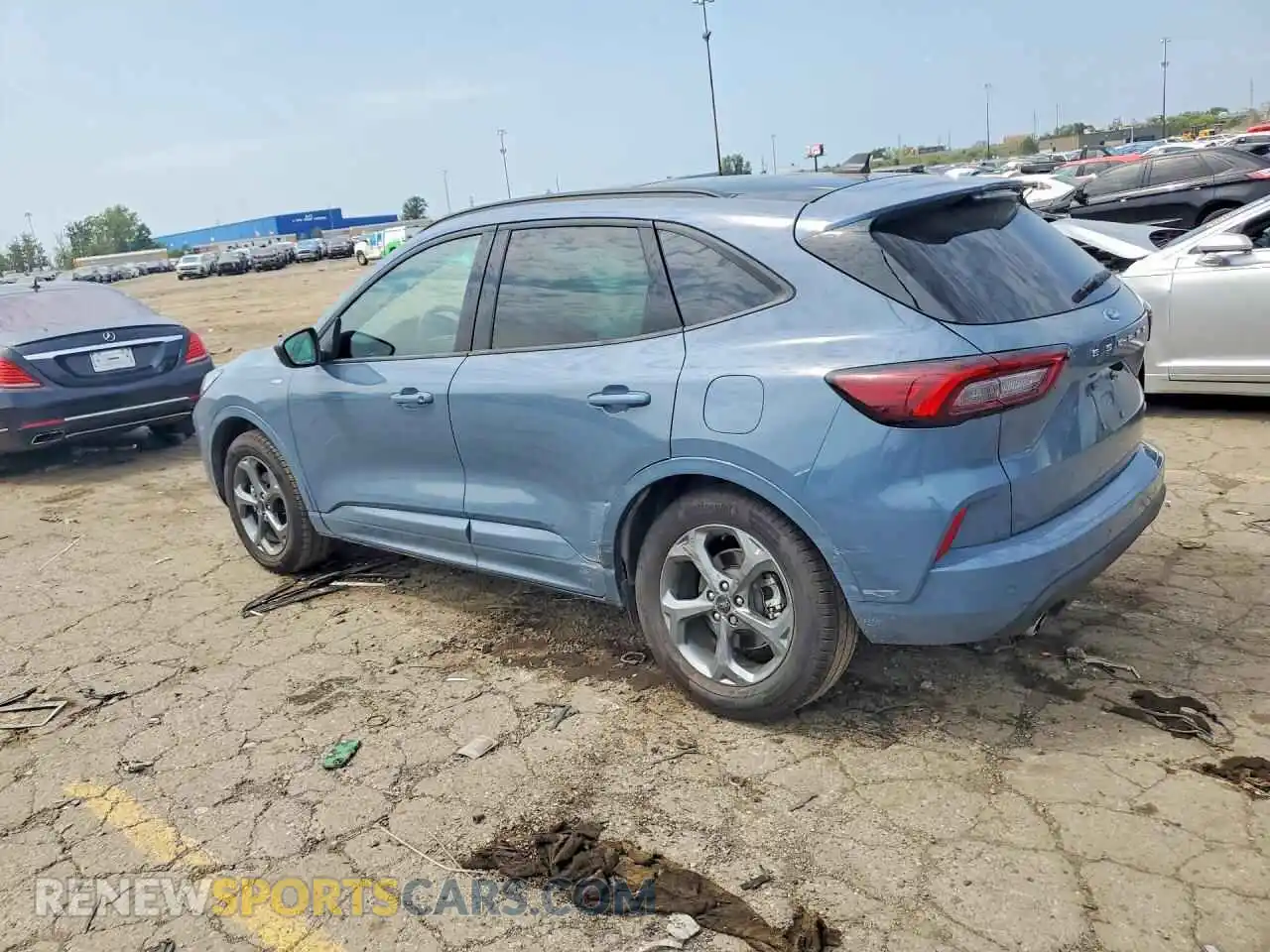 2 Фотография поврежденного автомобиля 1FMCU9MN0RUB30390 FORD ESCAPE 2024