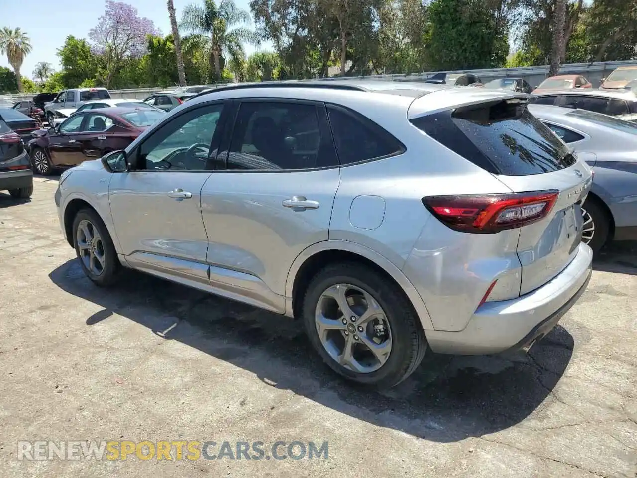 2 fotografías del automóvil dañado 1FMCU0MNXRUA84823 FORD ESCAPE ST 2024