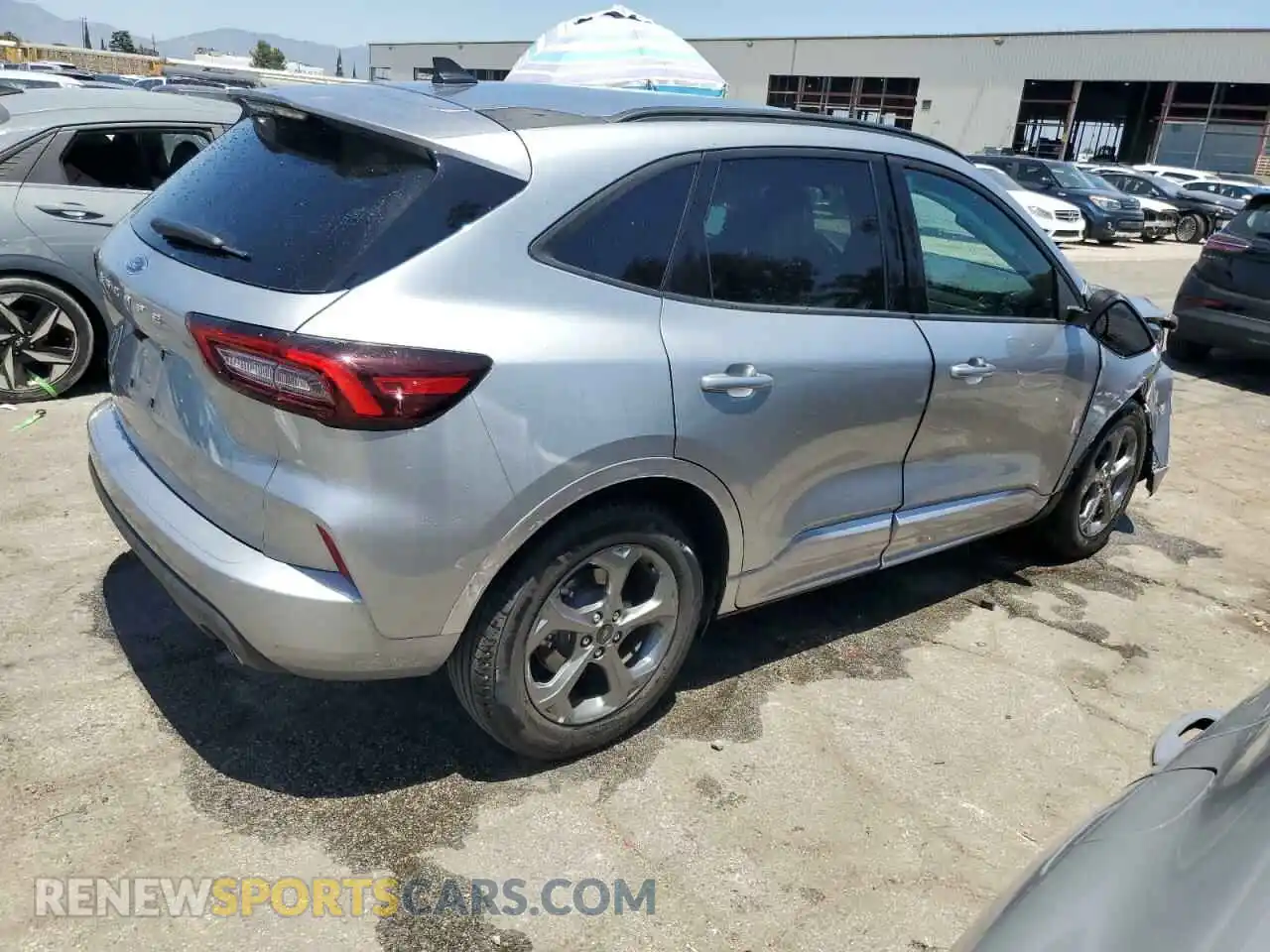 3 fotografías del automóvil dañado 1FMCU0MNXRUA84823 FORD ESCAPE ST 2024