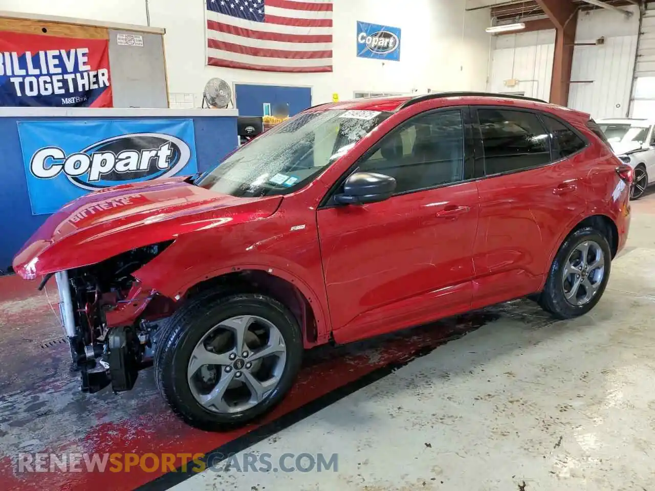1 Photograph of a damaged car 1FMCU9MN3RUB45739 FORD ESCAPE ST 2024