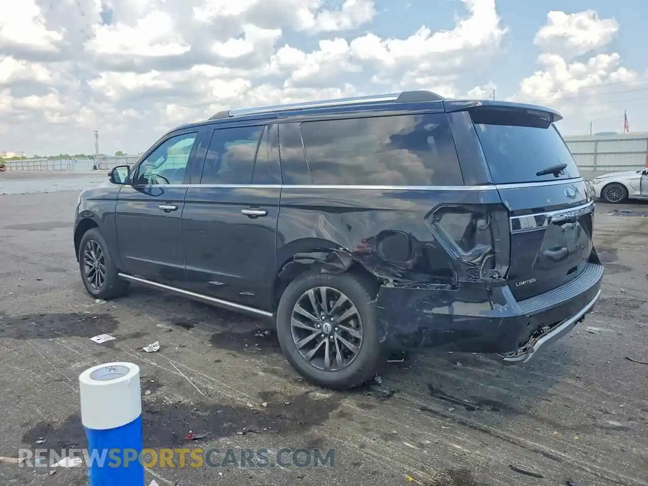 2 Photograph of a damaged car 1FMJK1KT0MEA25352 FORD EXPEDITION 2021