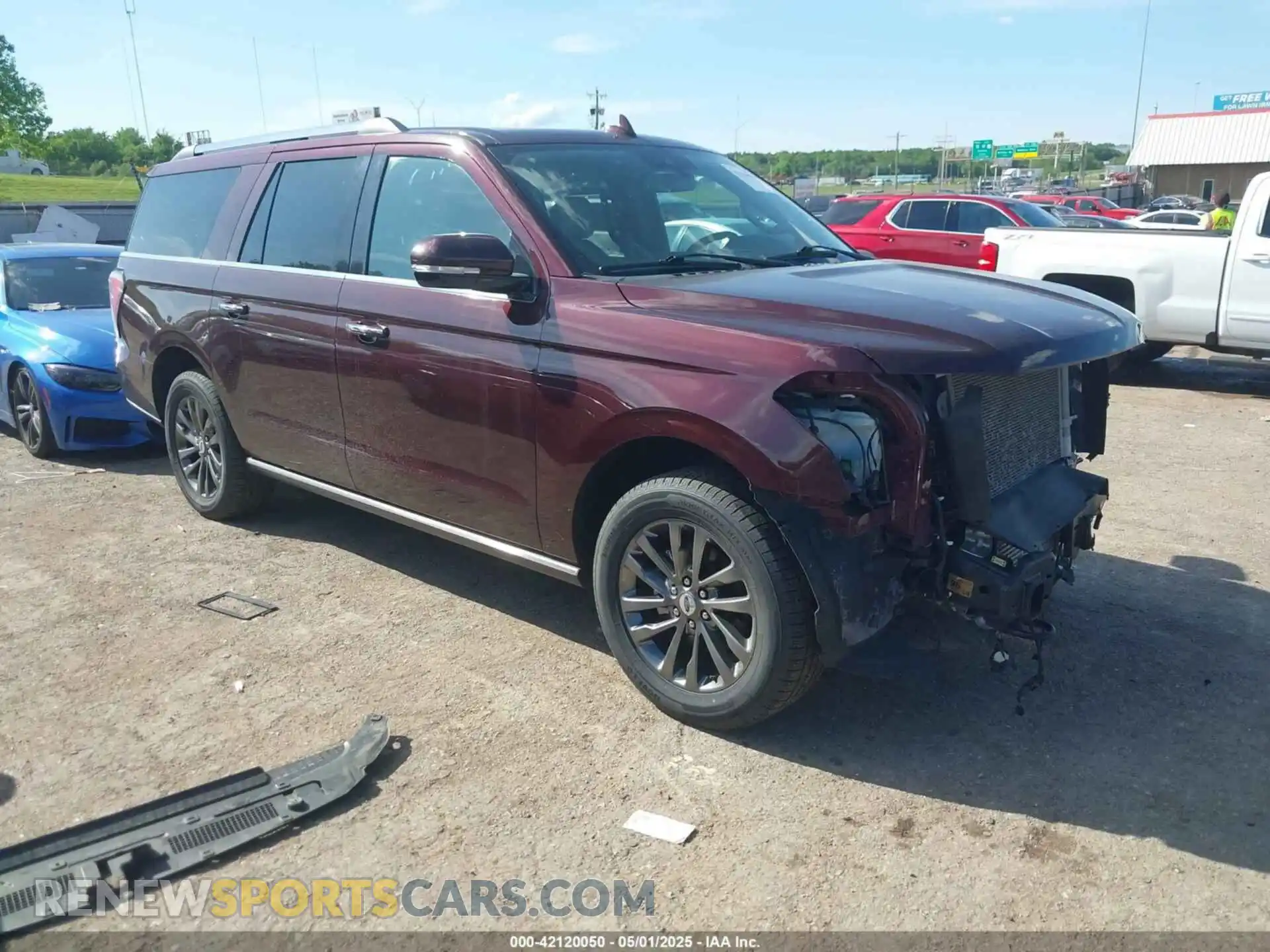 1 Photograph of a damaged car 1FMJK2AT0MEA42224 FORD EXPEDITION 2021