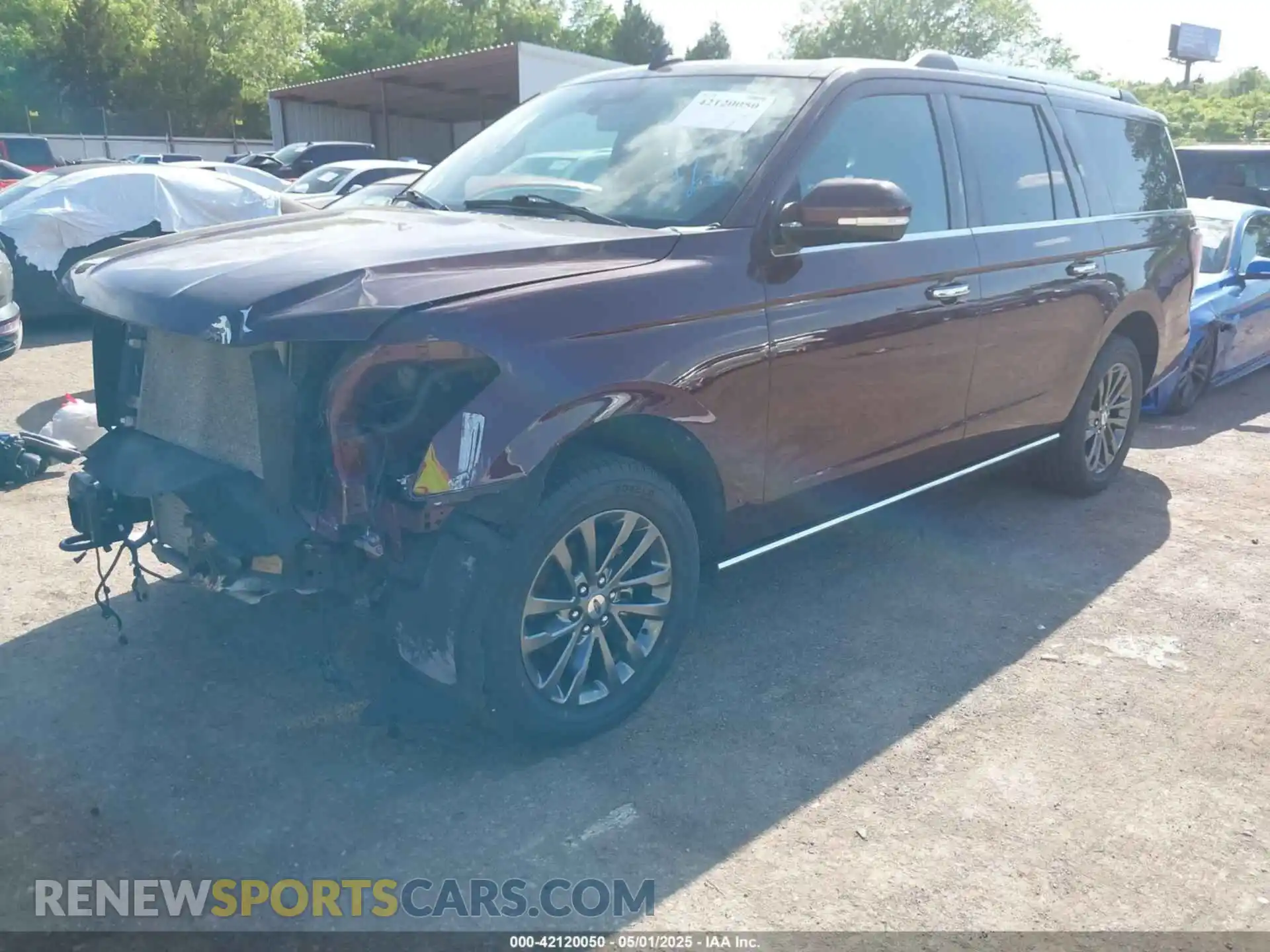2 Photograph of a damaged car 1FMJK2AT0MEA42224 FORD EXPEDITION 2021