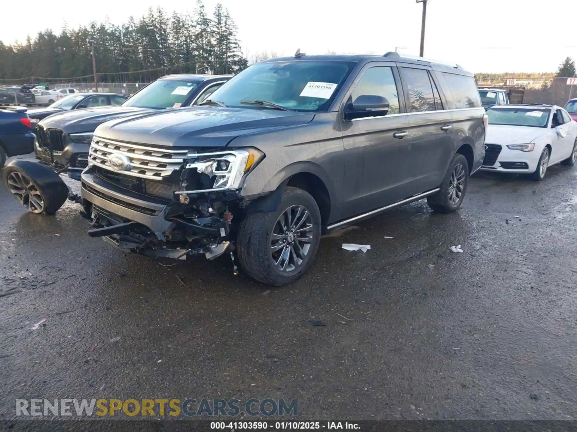 2 Photograph of a damaged car 1FMJK2AT4MEA38130 FORD EXPEDITION 2021