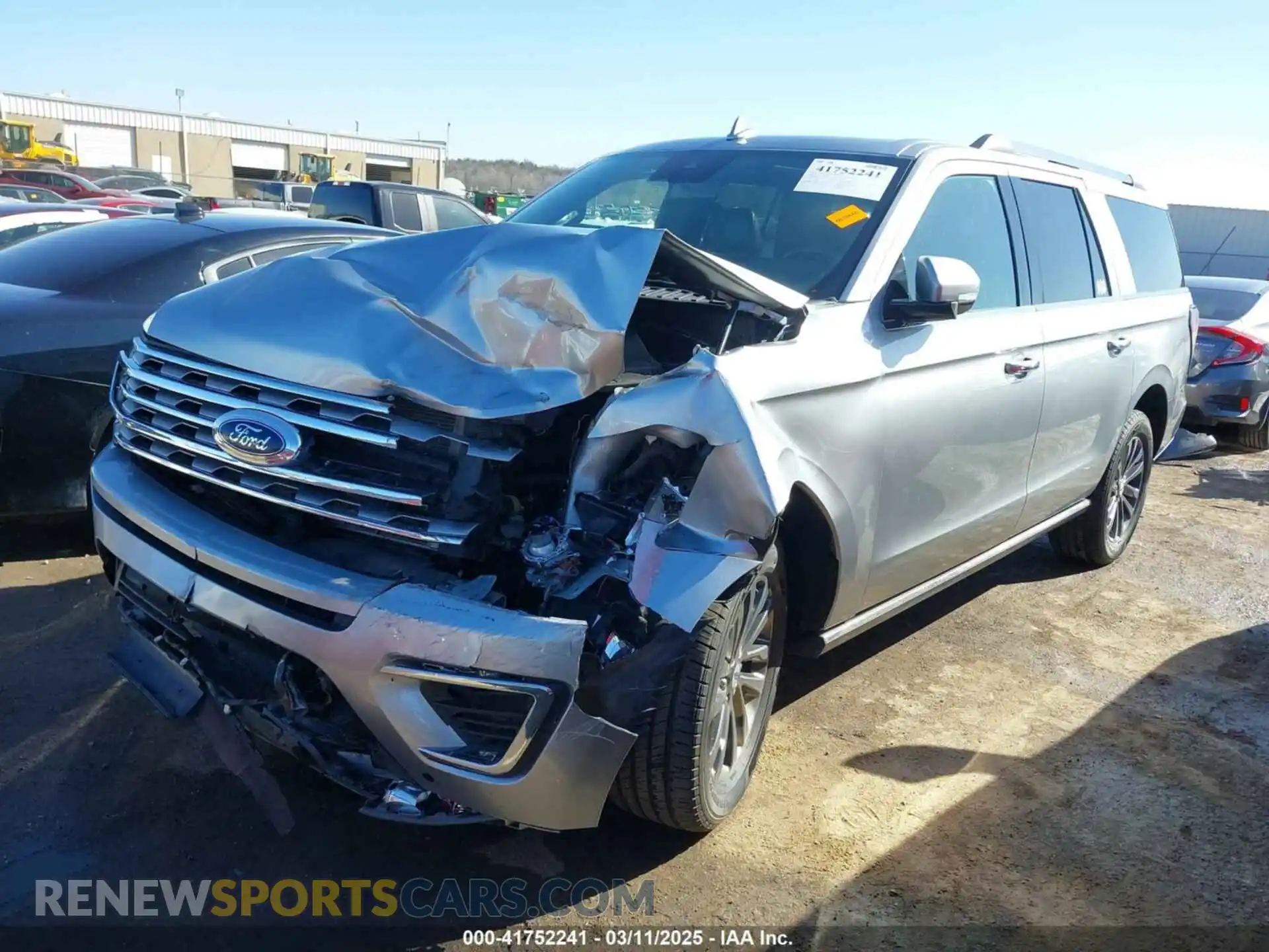 2 Photograph of a damaged car 1FMJK2AT9MEA37801 FORD EXPEDITION 2021