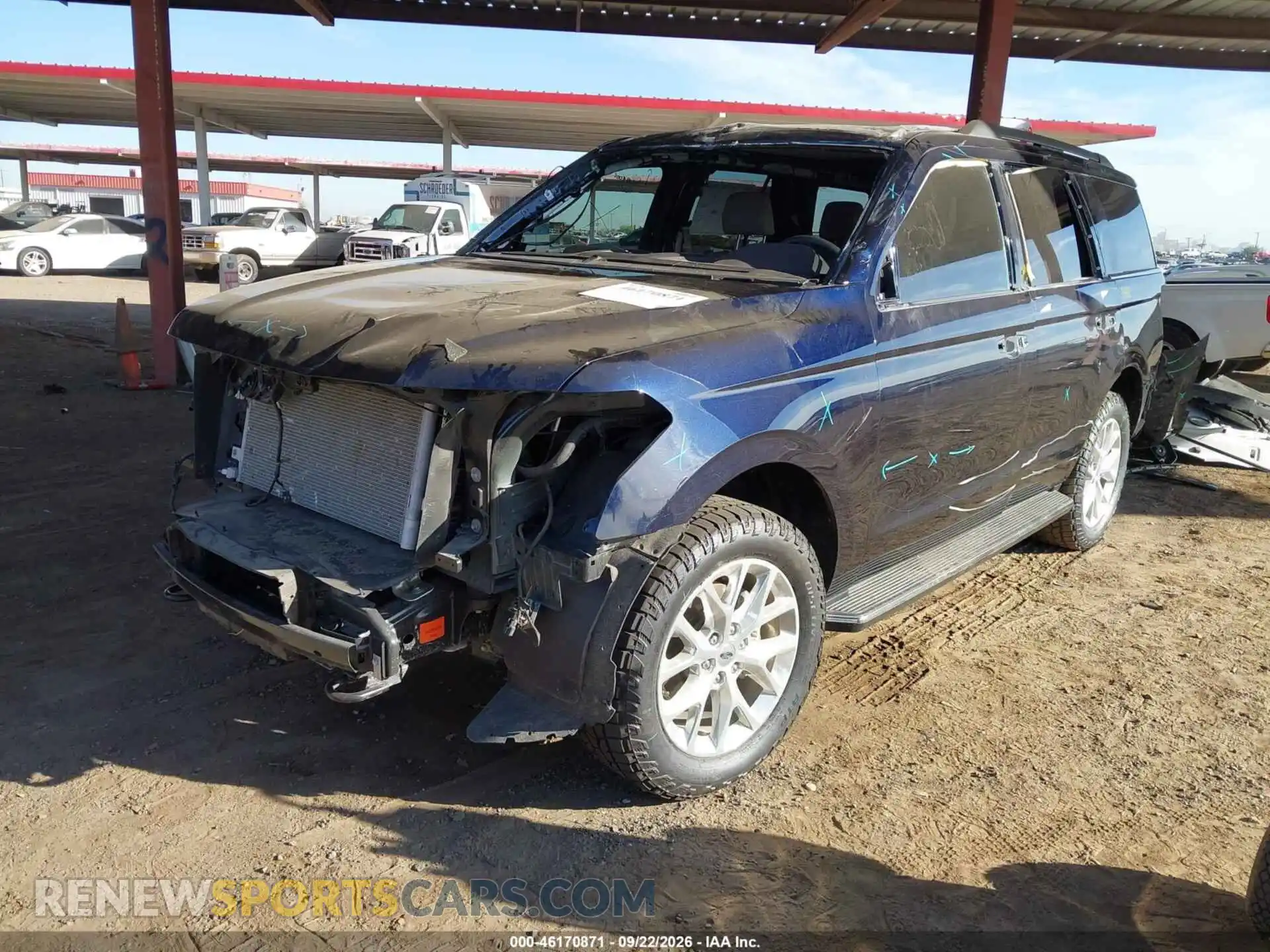 2 fotografías del automóvil dañado 1FMJU1JT1MEA21046 FORD EXPEDITION 2021