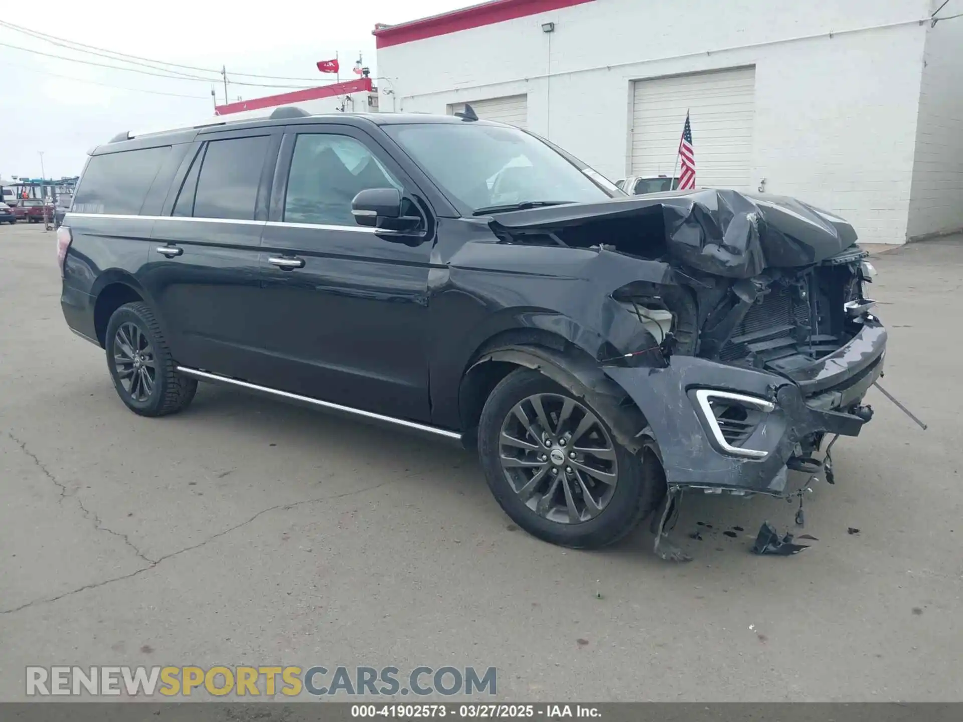 1 Photograph of a damaged car 1FMJK2AT7KEA58580 FORD EXPEDITION MAX 2019