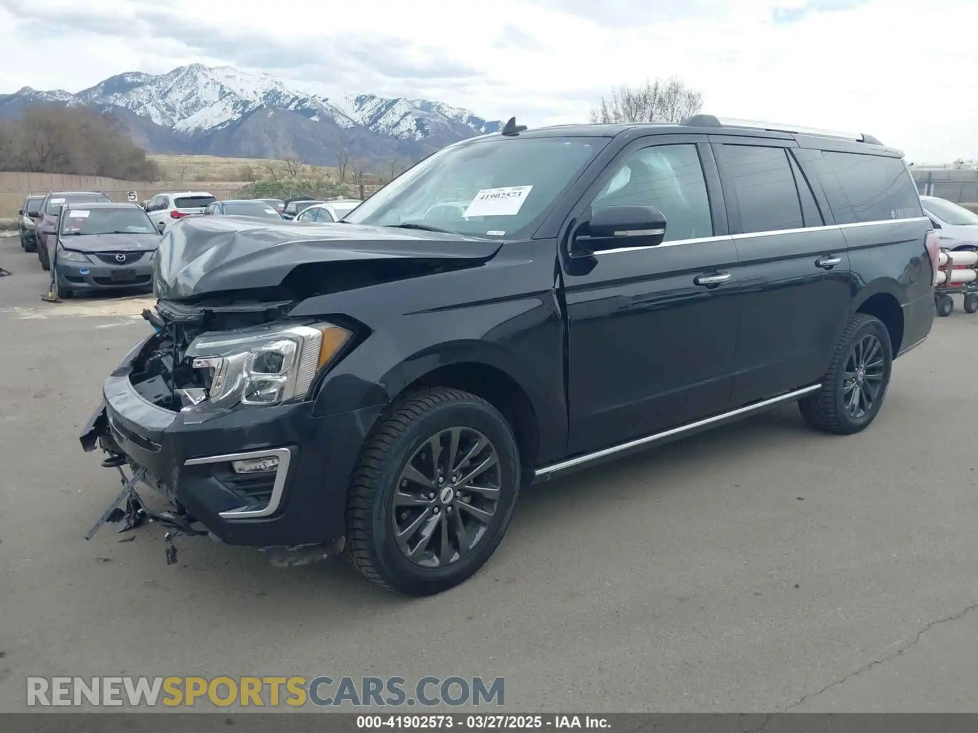 2 Photograph of a damaged car 1FMJK2AT7KEA58580 FORD EXPEDITION MAX 2019