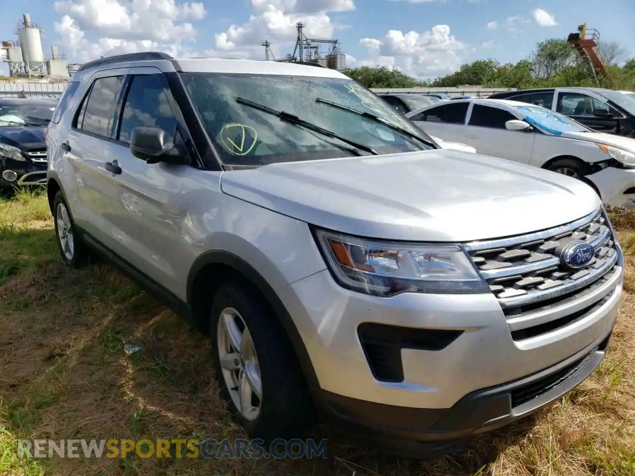 1 Photograph of a damaged car 1FM5K7B89KGA45004 FORD EXPLORER 2019
