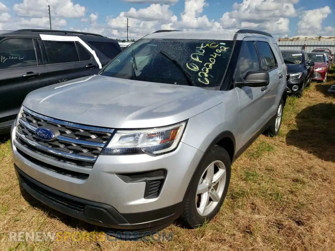 2 Photograph of a damaged car 1FM5K7B89KGA45004 FORD EXPLORER 2019