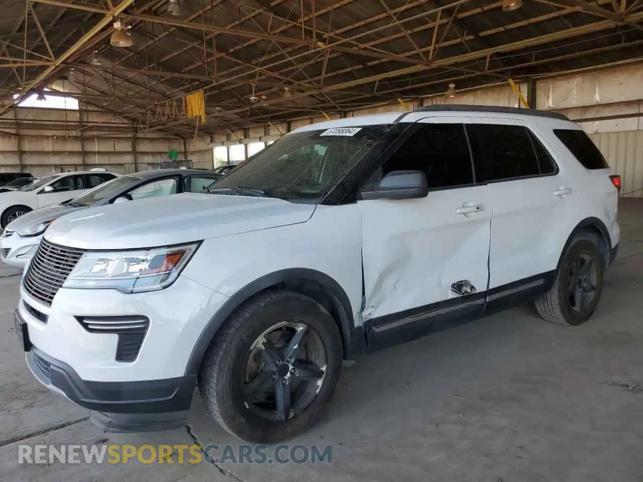 1 Photograph of a damaged car 1FM5K7D81KGA28274 FORD EXPLORER 2019
