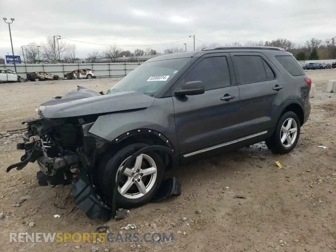 1 Photograph of a damaged car 1FM5K7D82KGA50414 FORD EXPLORER 2019